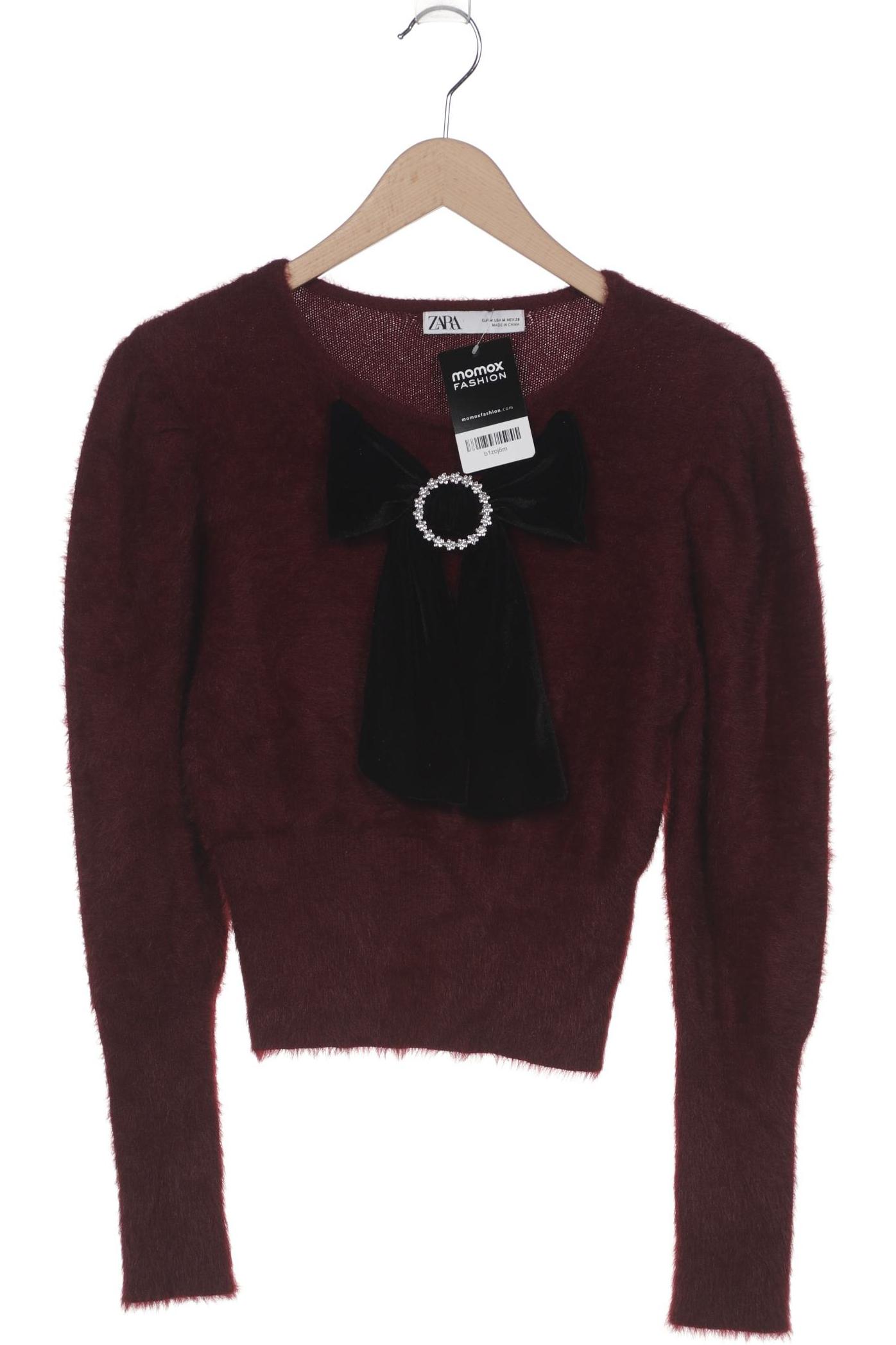 

Zara Damen Pullover, bordeaux, Gr. 38