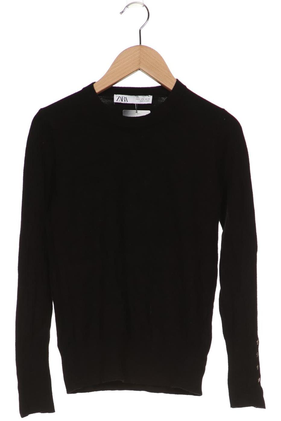 

ZARA Damen Pullover, schwarz