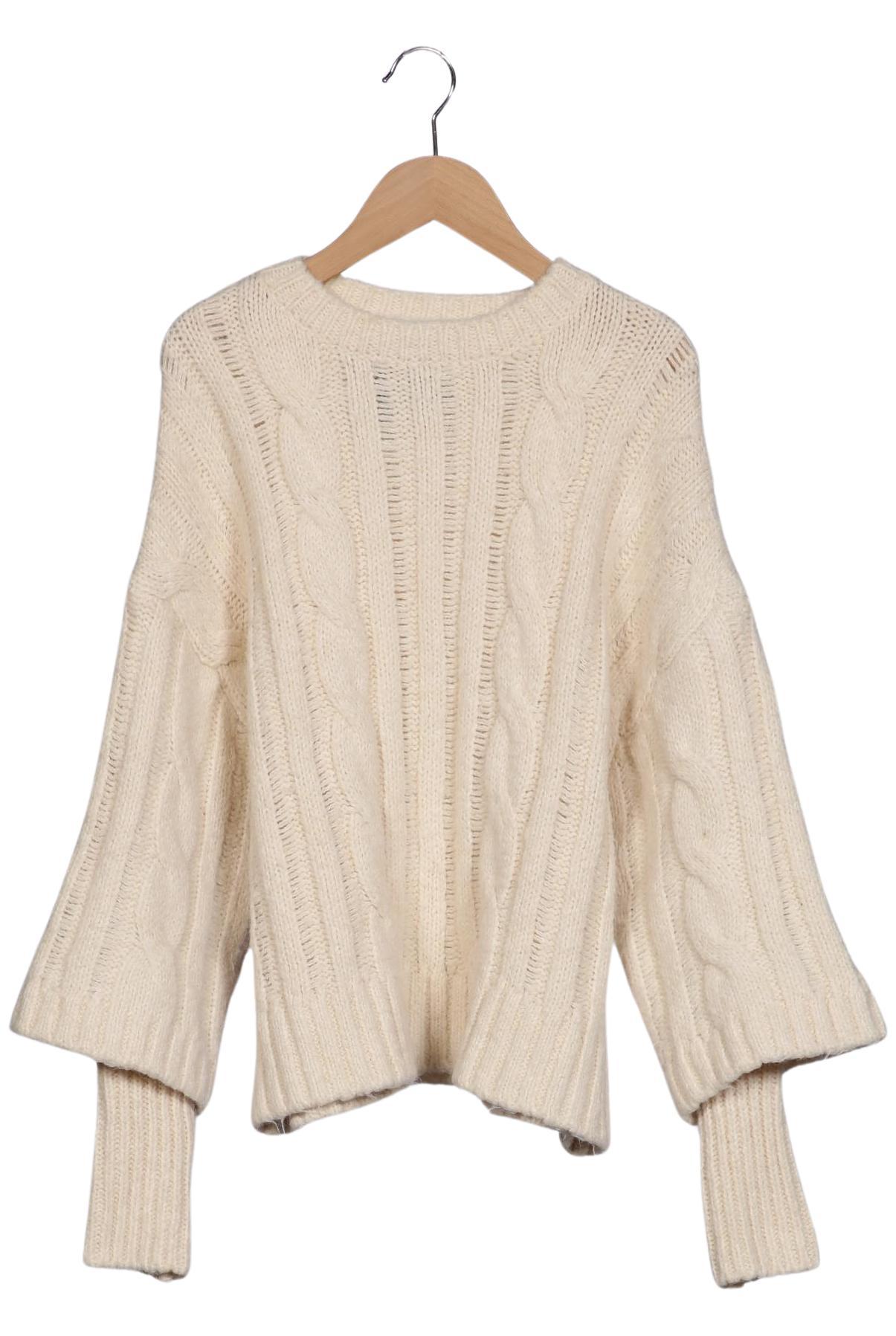 

Zara Damen Pullover, cremeweiß, Gr. 36