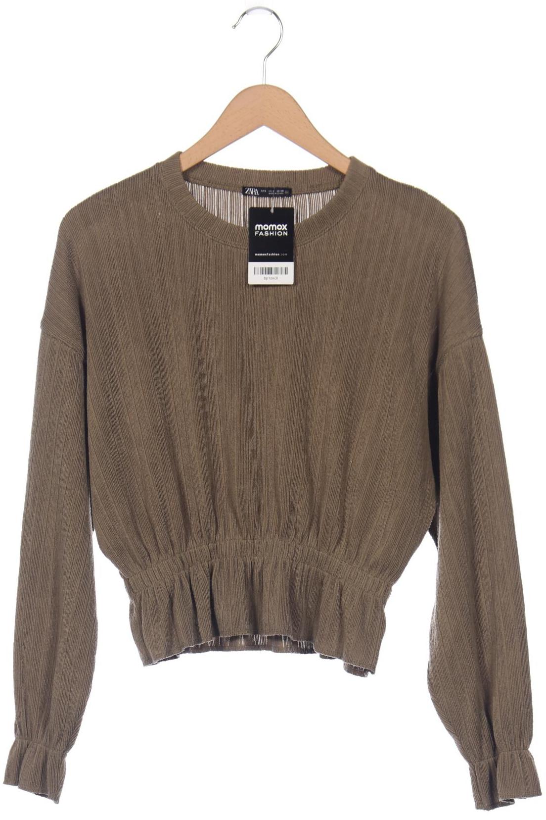 

ZARA Damen Pullover, grün