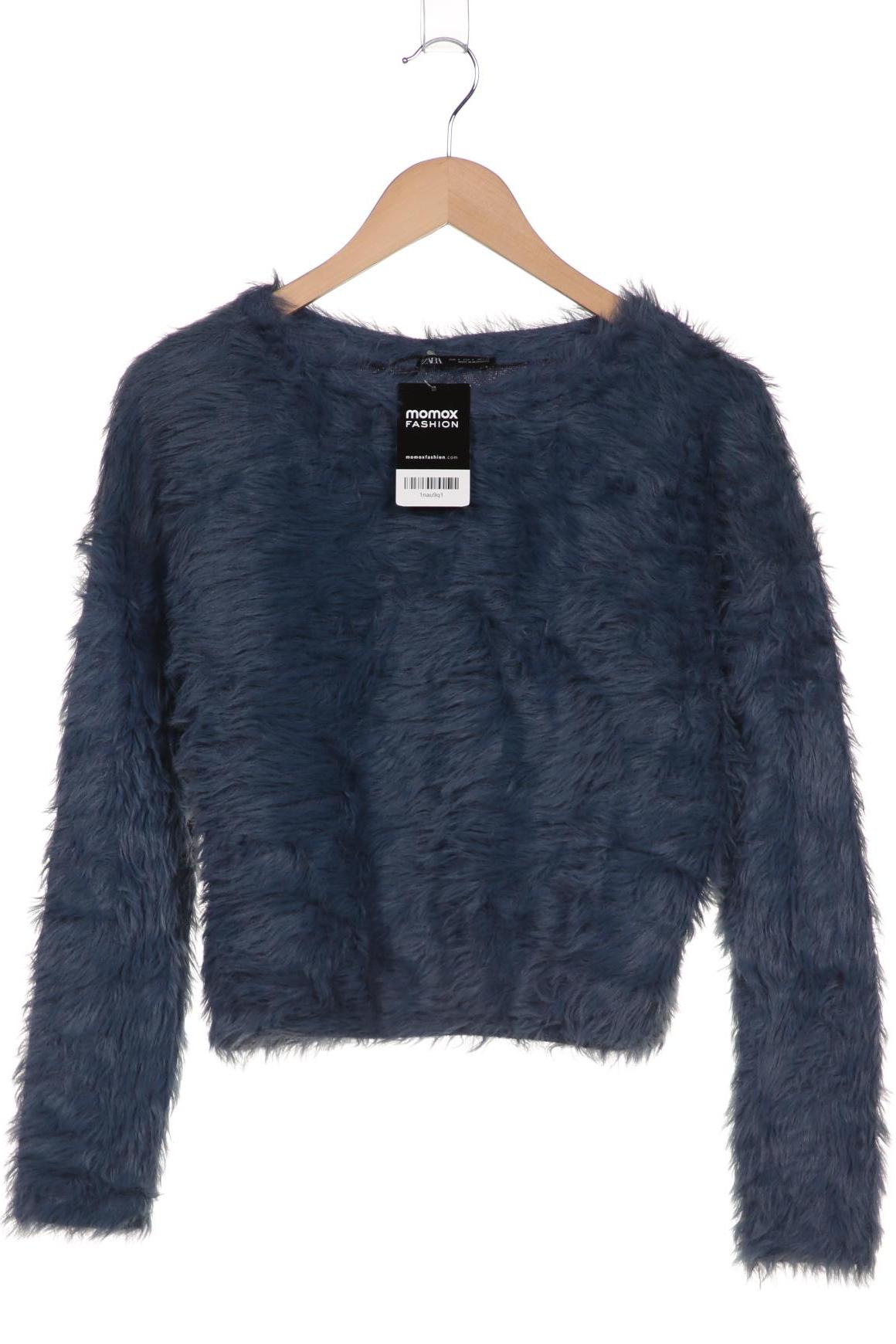 

ZARA Damen Pullover, marineblau