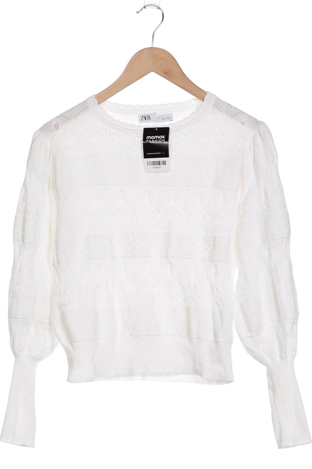 

Zara Damen Pullover, weiß, Gr. 42