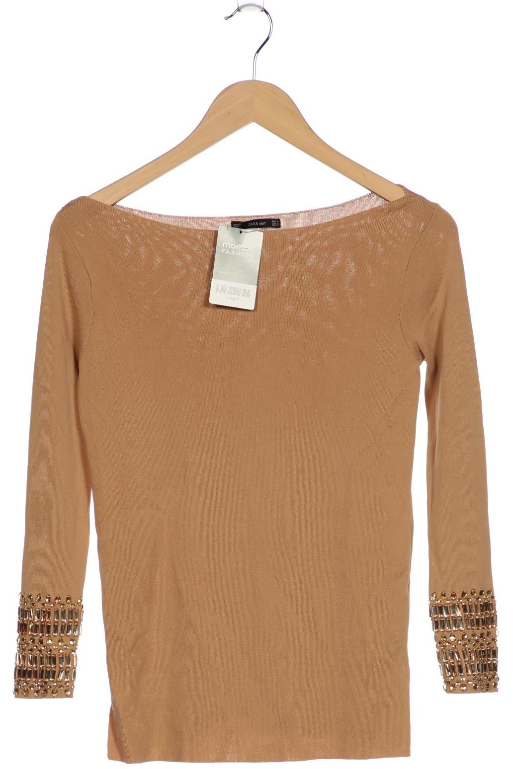 

Zara Damen Pullover, beige, Gr. 36