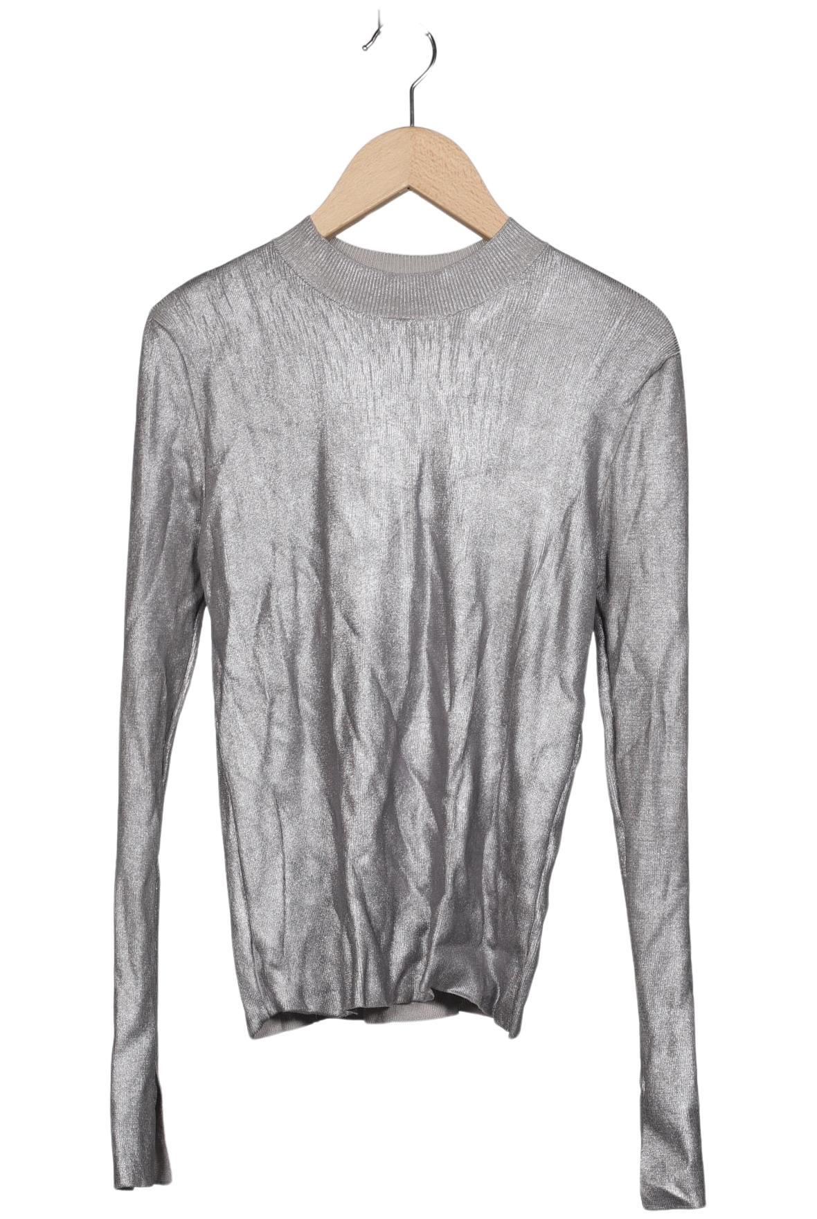 

Zara Damen Pullover, silber, Gr. 42