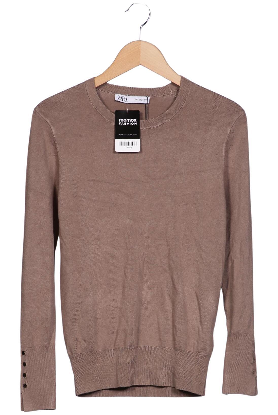 

Zara Damen Pullover, beige, Gr. 42