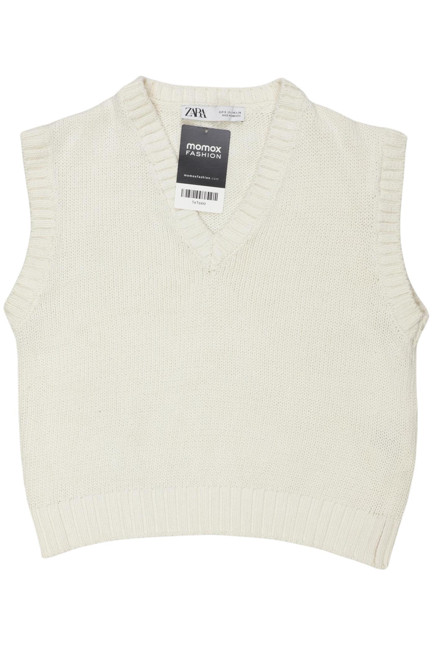 

Zara Damen Pullover, cremeweiß, Gr. 36