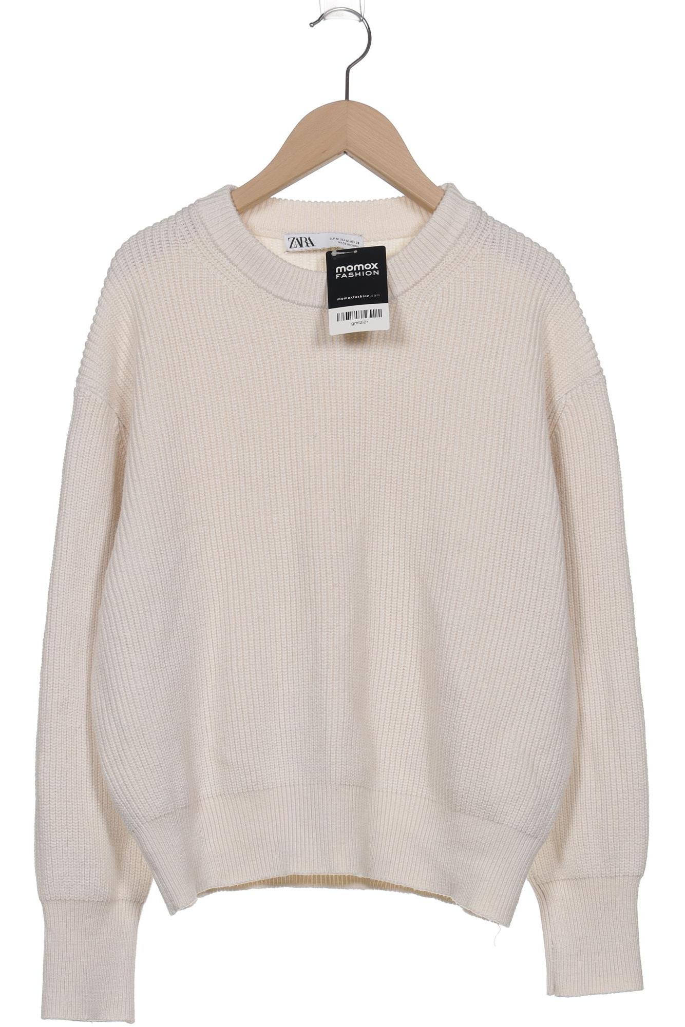 

Zara Damen Pullover, cremeweiß, Gr. 38