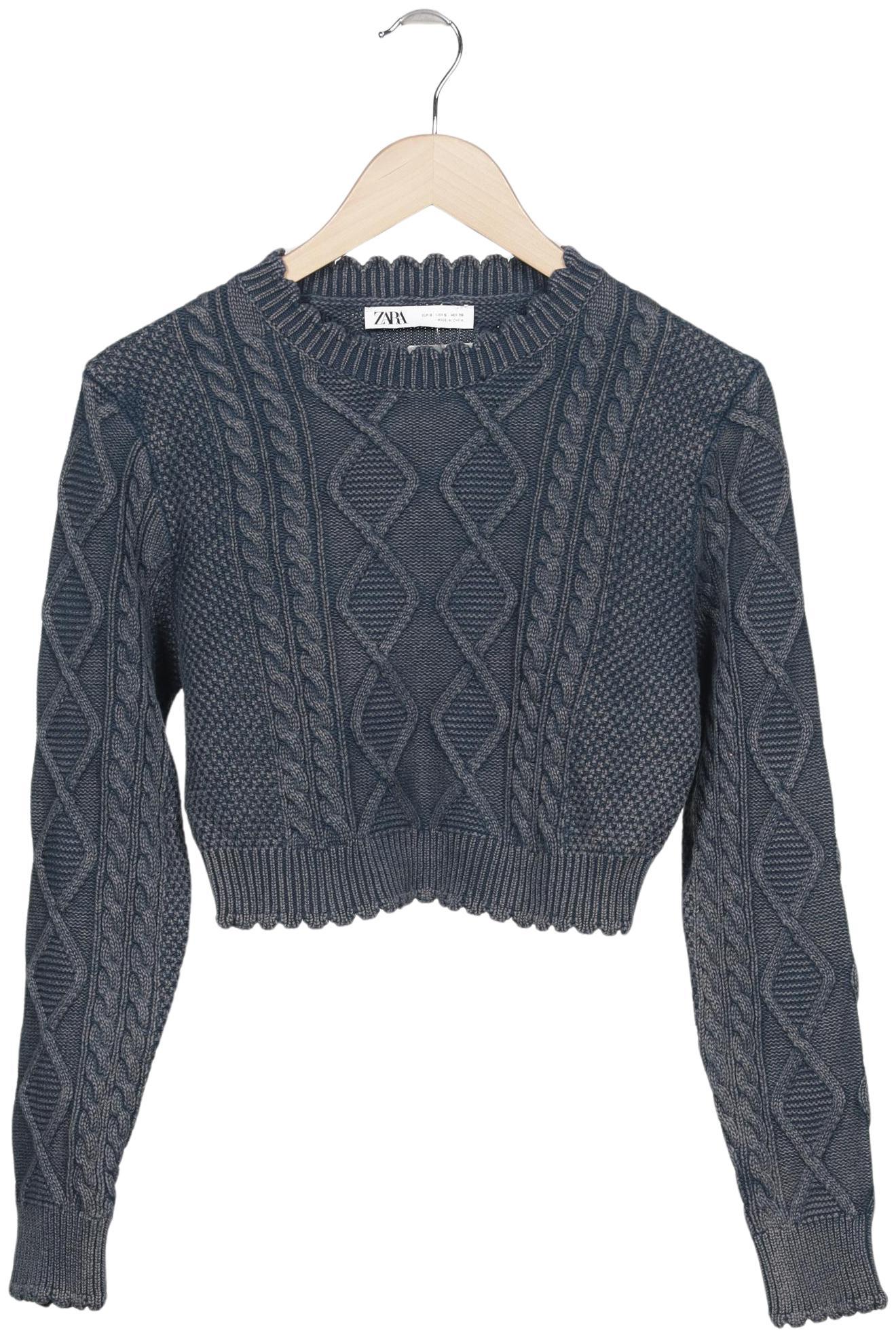 

Zara Damen Pullover, blau, Gr. 36