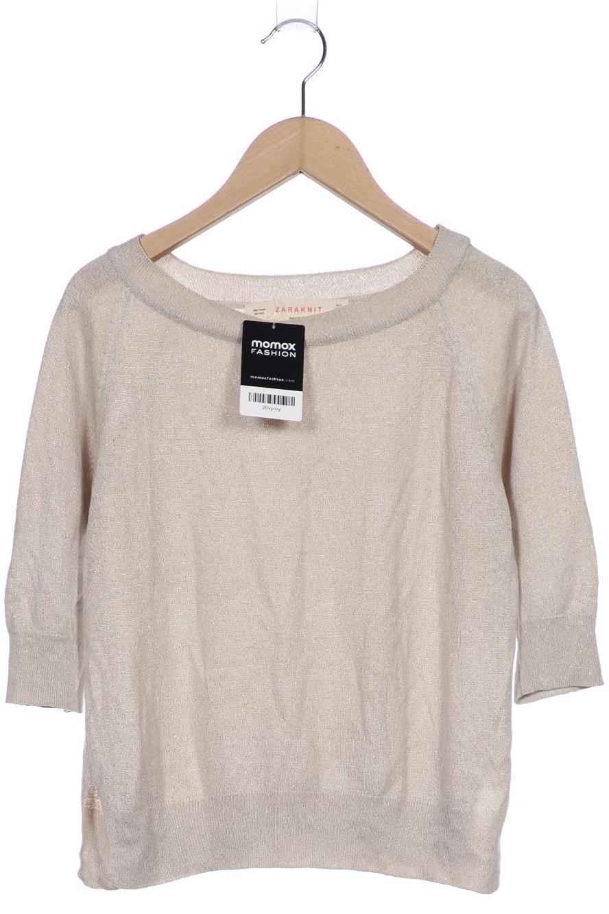 

Zara Damen Pullover, beige, Gr. 36