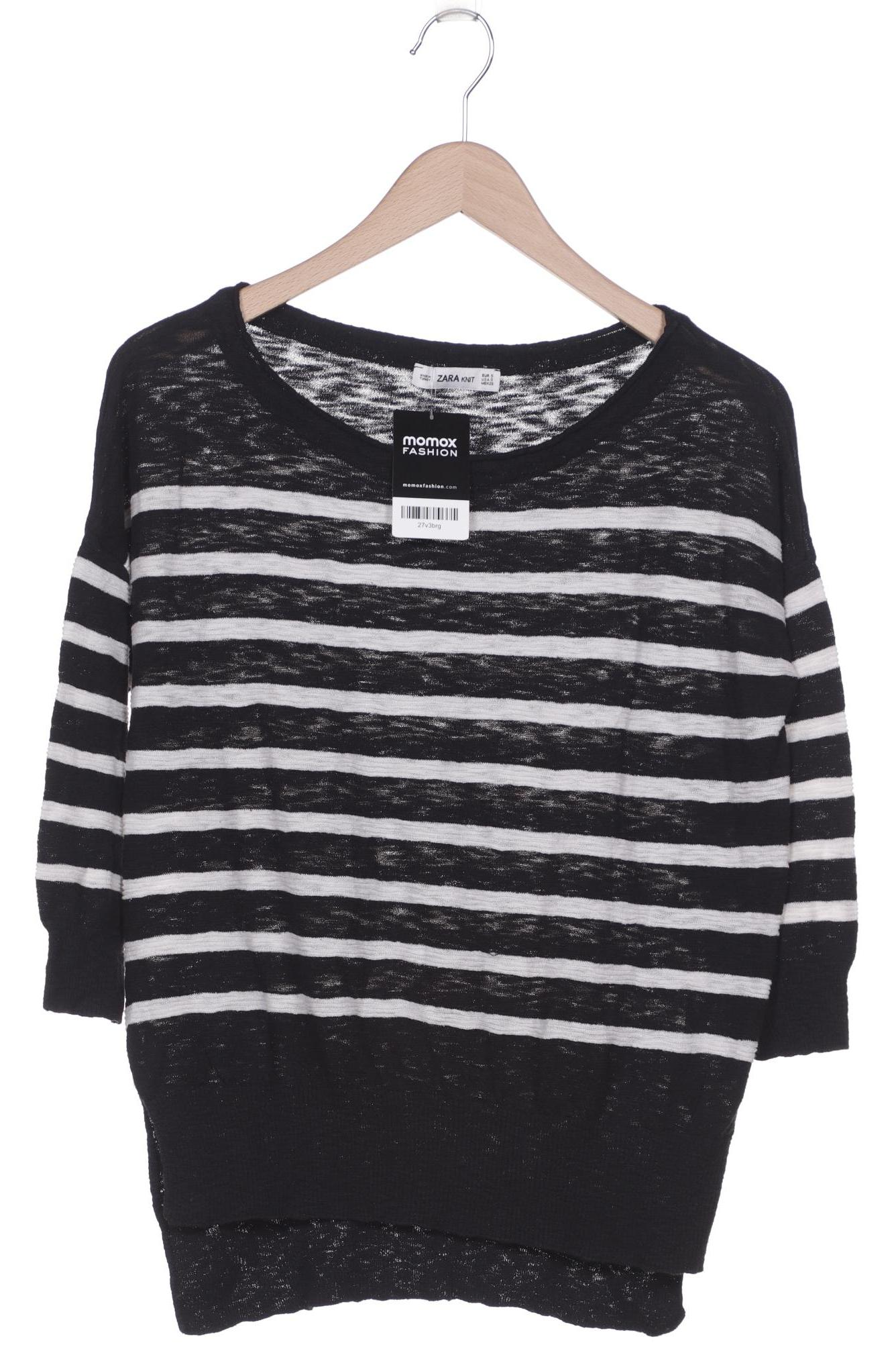 

ZARA Damen Pullover, schwarz