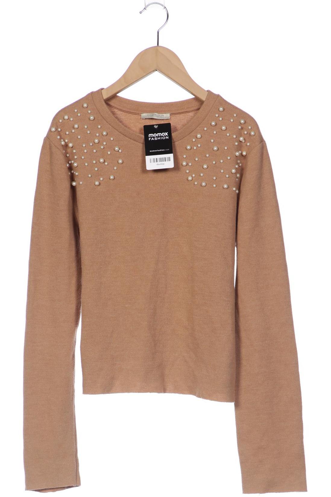 

ZARA Damen Pullover, beige