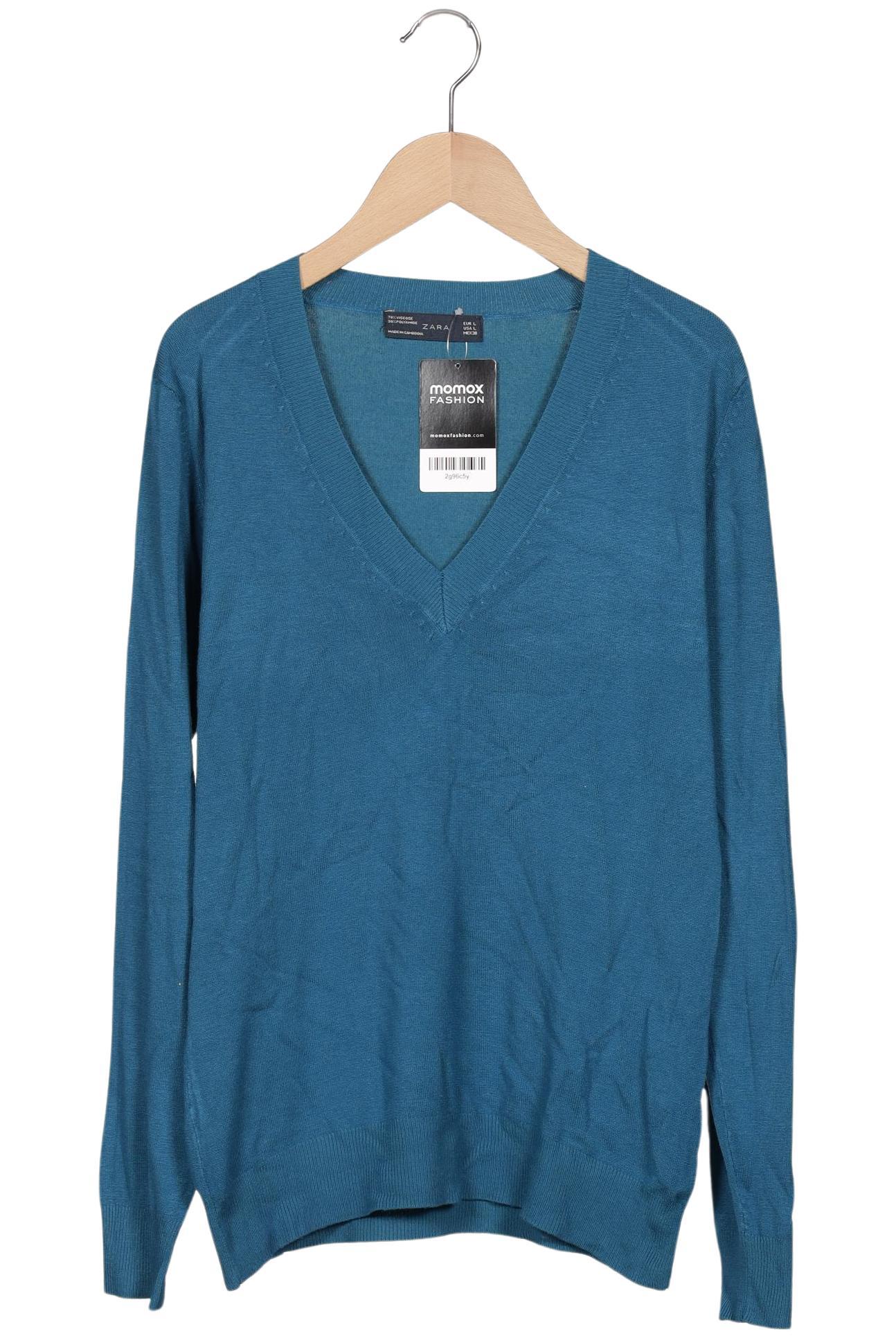 

Zara Damen Pullover, türkis, Gr. 42