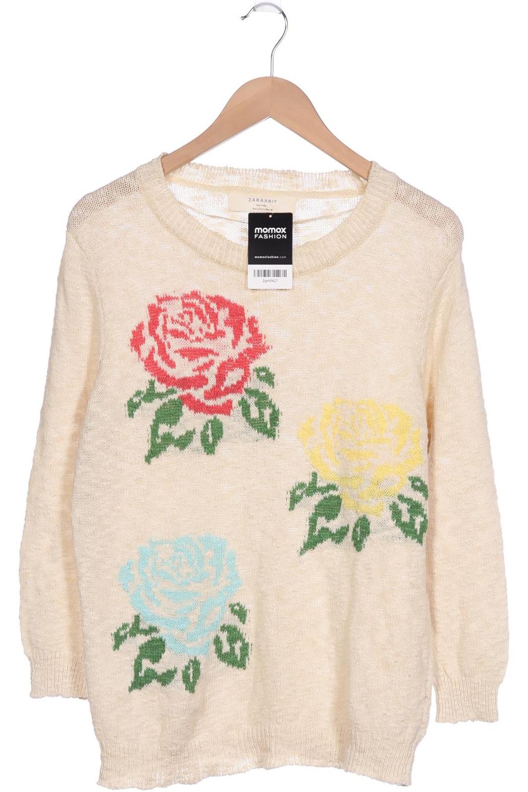 

ZARA Damen Pullover, cremeweiß