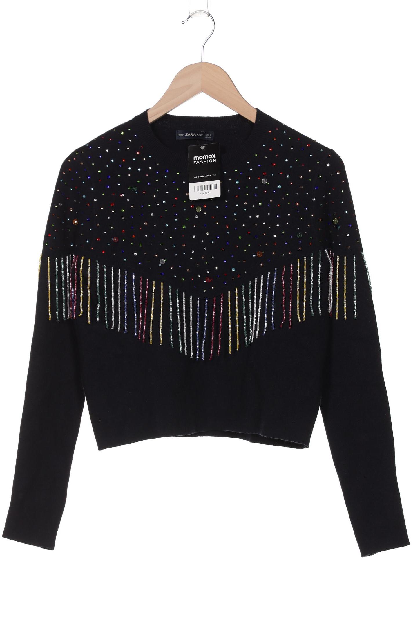 

Zara Damen Pullover, marineblau, Gr. 36