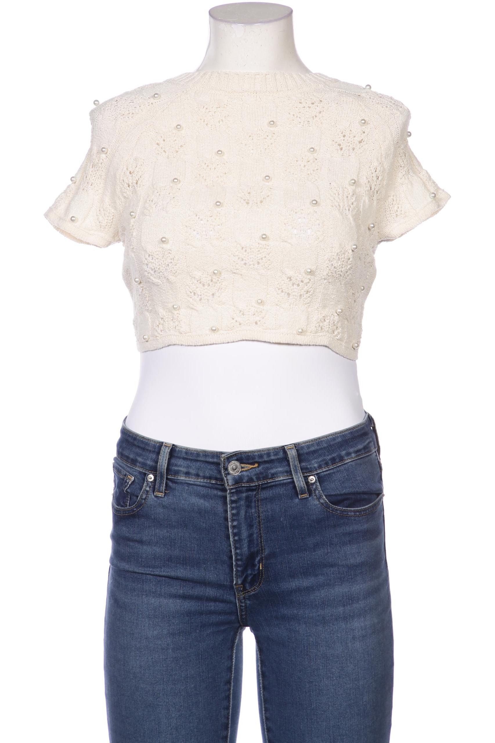 

Zara Damen Pullover, weiß, Gr. 36