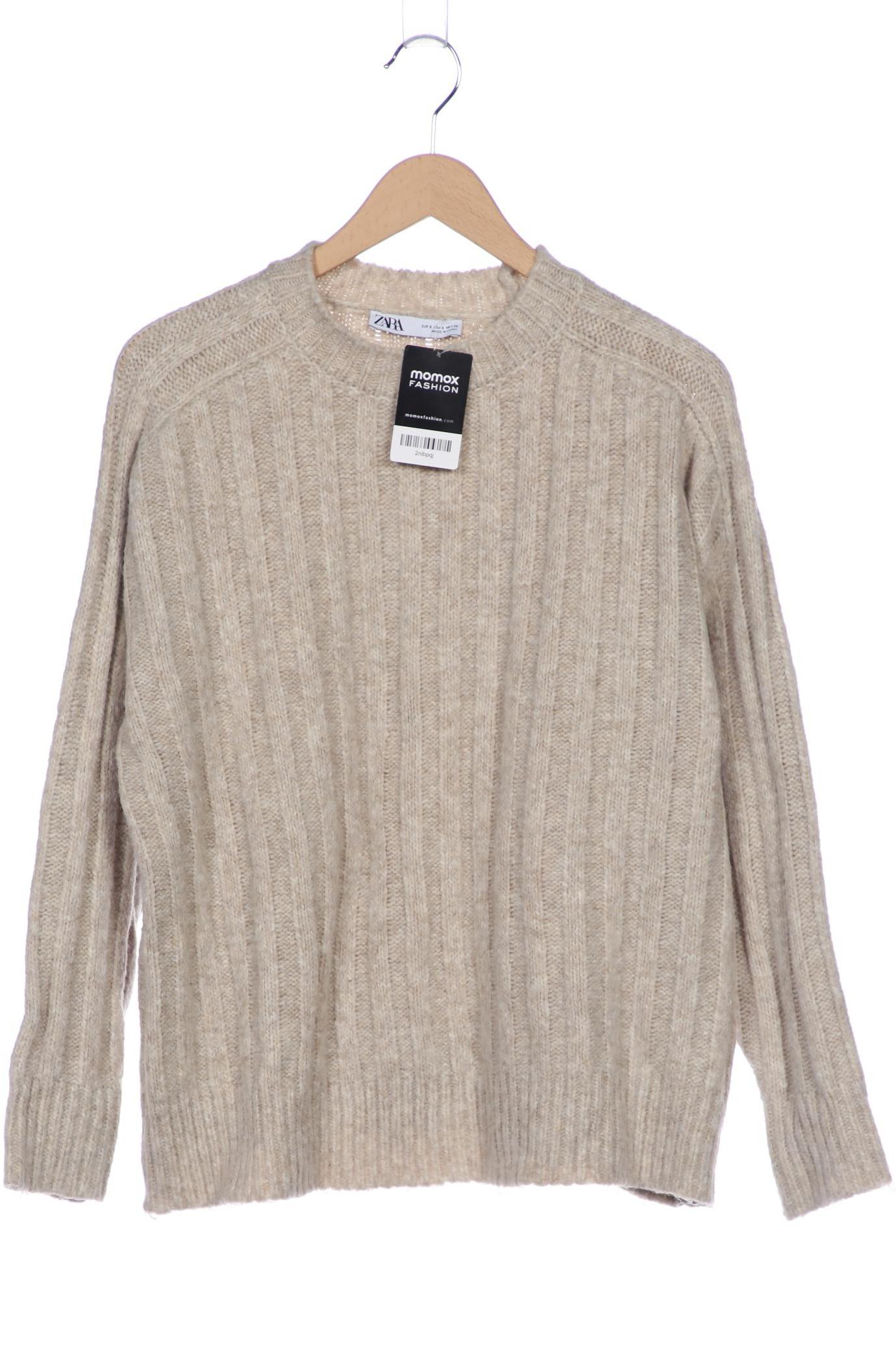 

Zara Damen Pullover, beige, Gr. 36