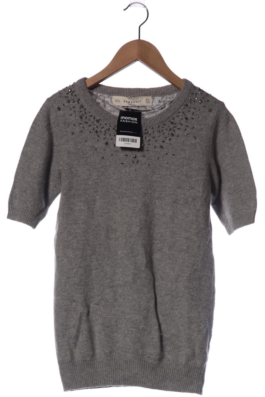 

ZARA Damen Pullover, grau