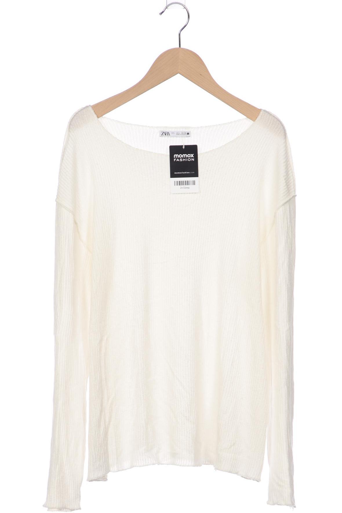 

Zara Damen Pullover, weiß, Gr. 42