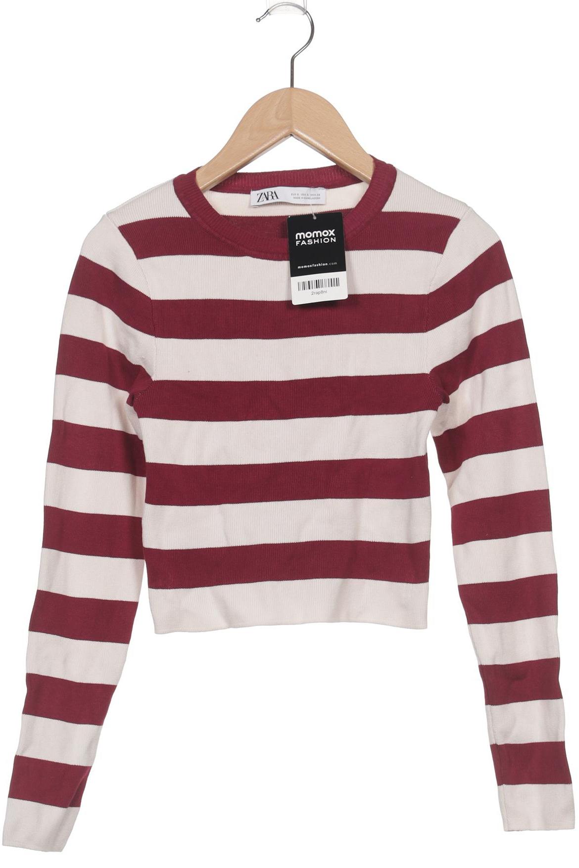 

Zara Damen Pullover, bordeaux, Gr. 36