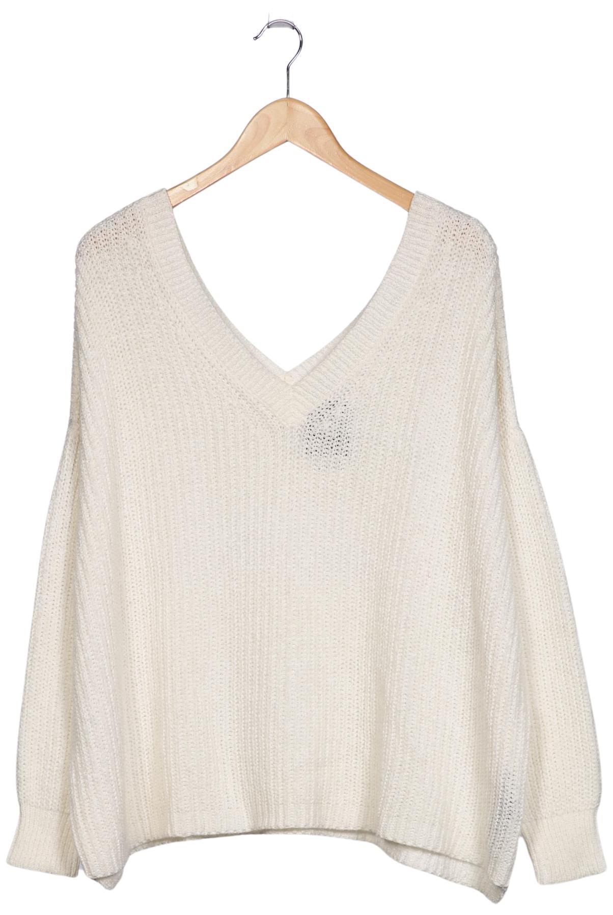 

Zara Damen Pullover, cremeweiß, Gr. 38
