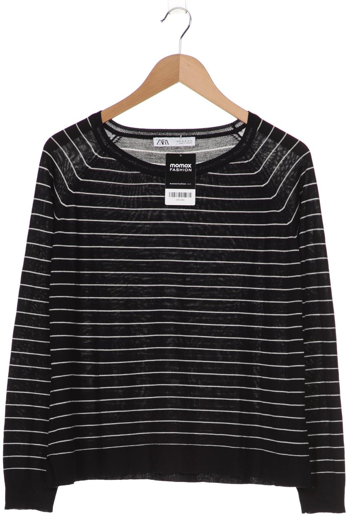 

ZARA Damen Pullover, marineblau