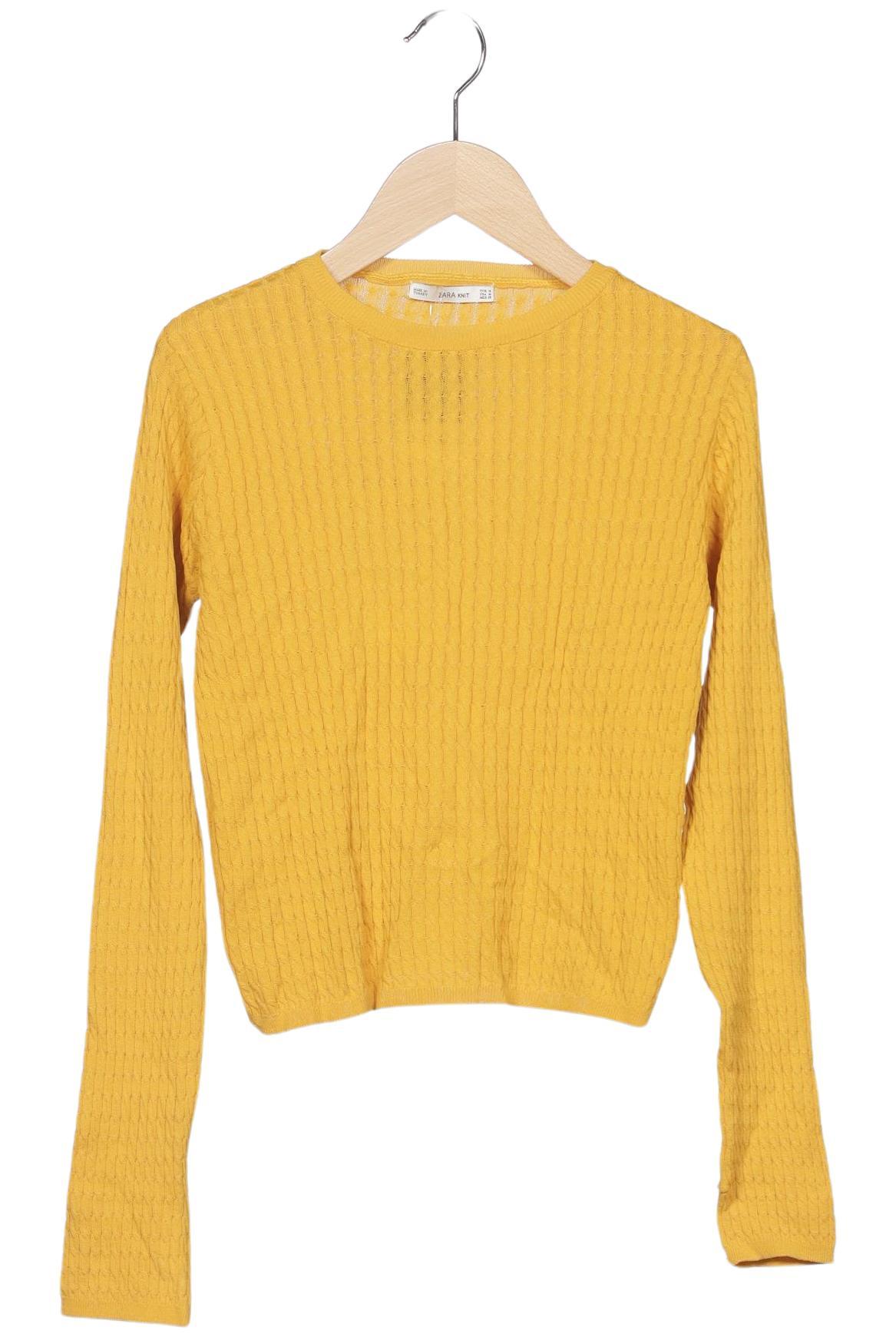 

Zara Damen Pullover, gelb, Gr. 38