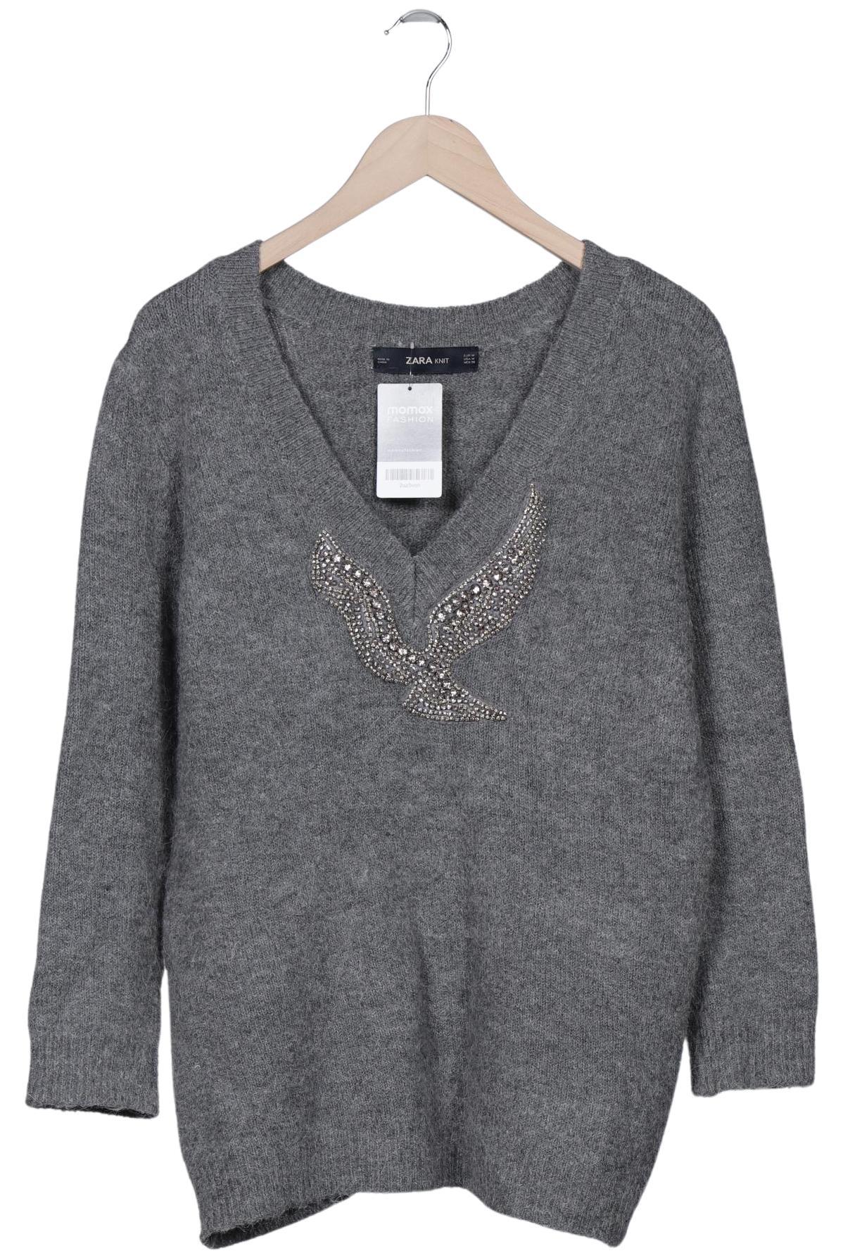

Zara Damen Pullover, grau, Gr. 38