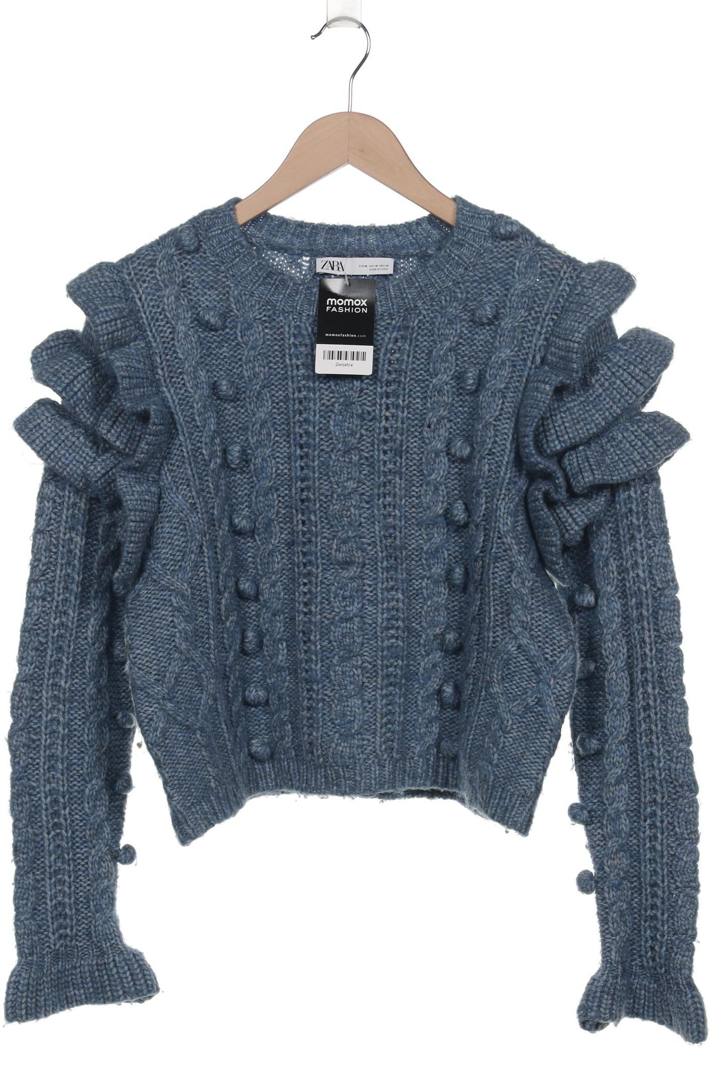 

Zara Damen Pullover, blau, Gr. 38