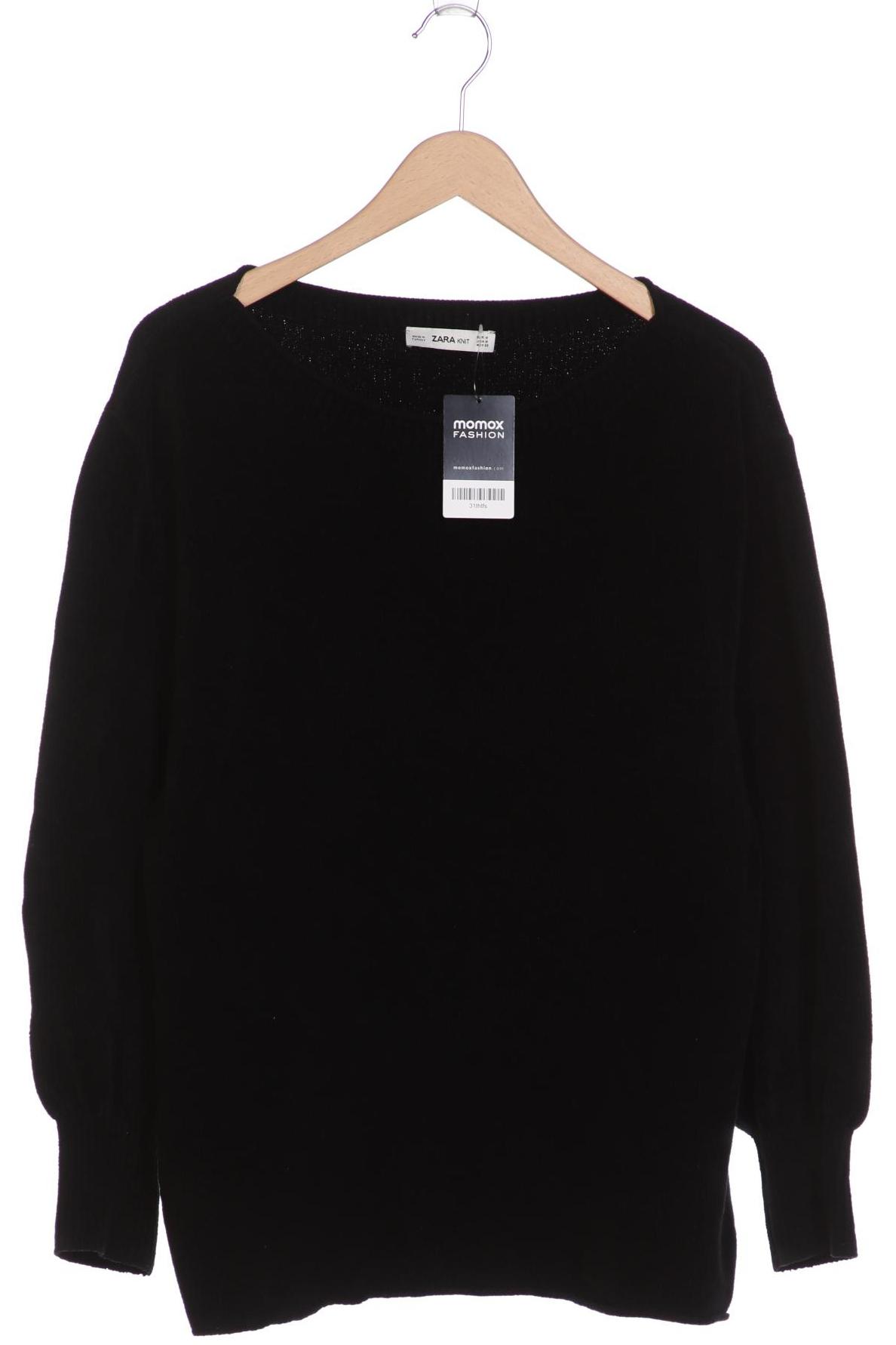 

ZARA Damen Pullover, schwarz