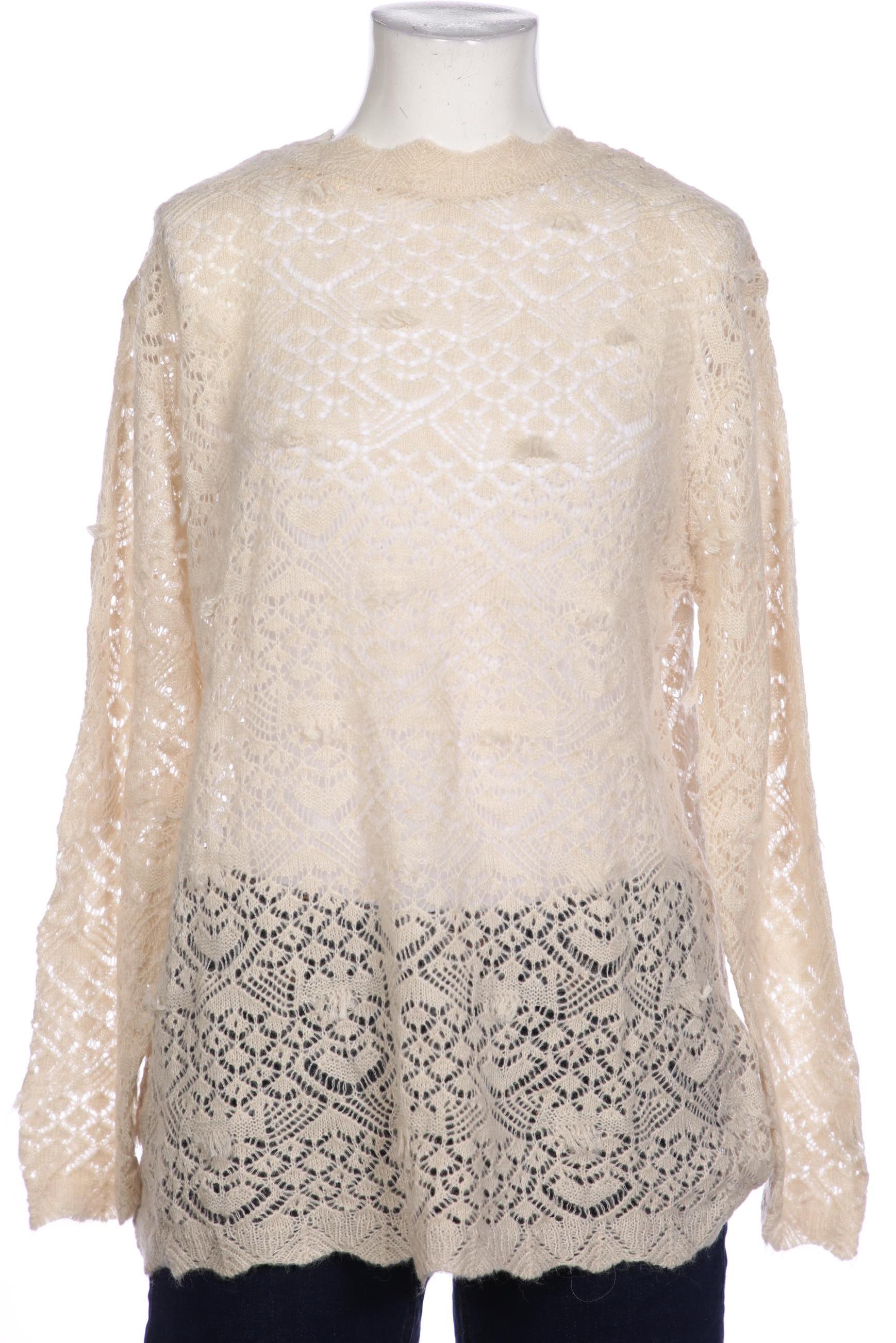 

ZARA Damen Pullover, beige