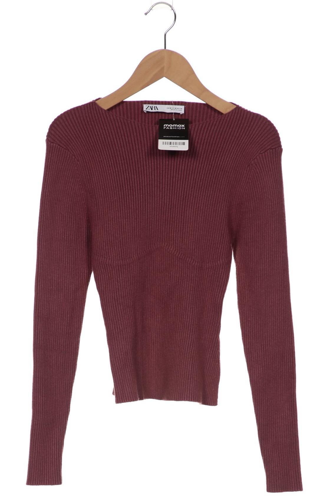 

Zara Damen Pullover, bordeaux, Gr. 38