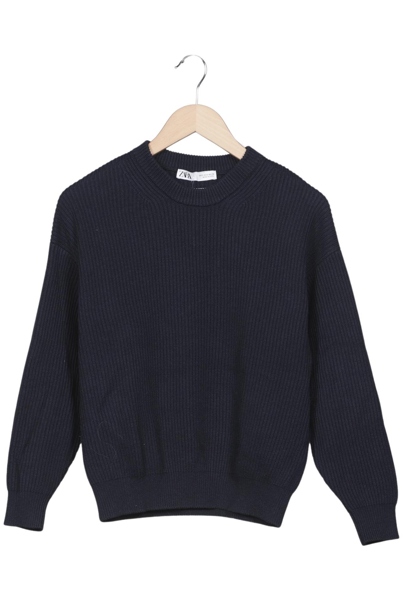 

Zara Damen Pullover, marineblau, Gr. 36