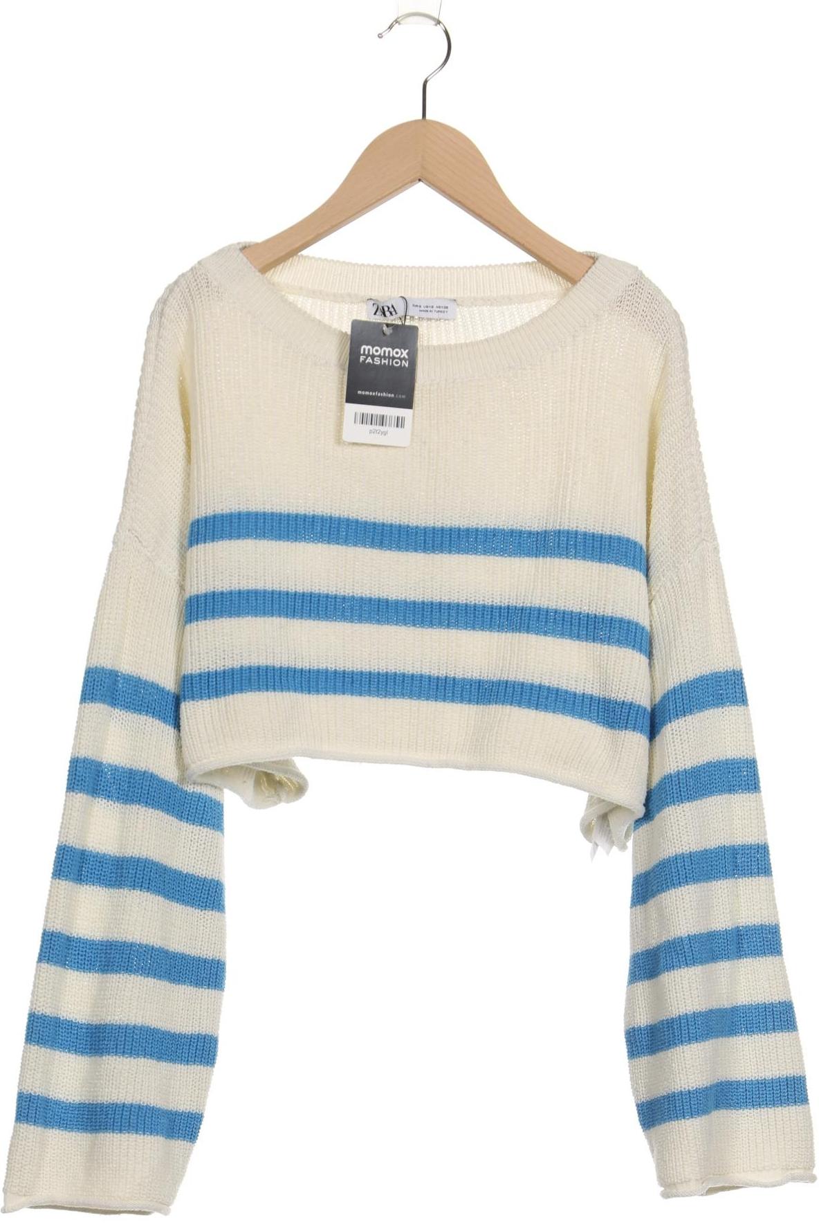 

Zara Damen Pullover, cremeweiß, Gr. 36