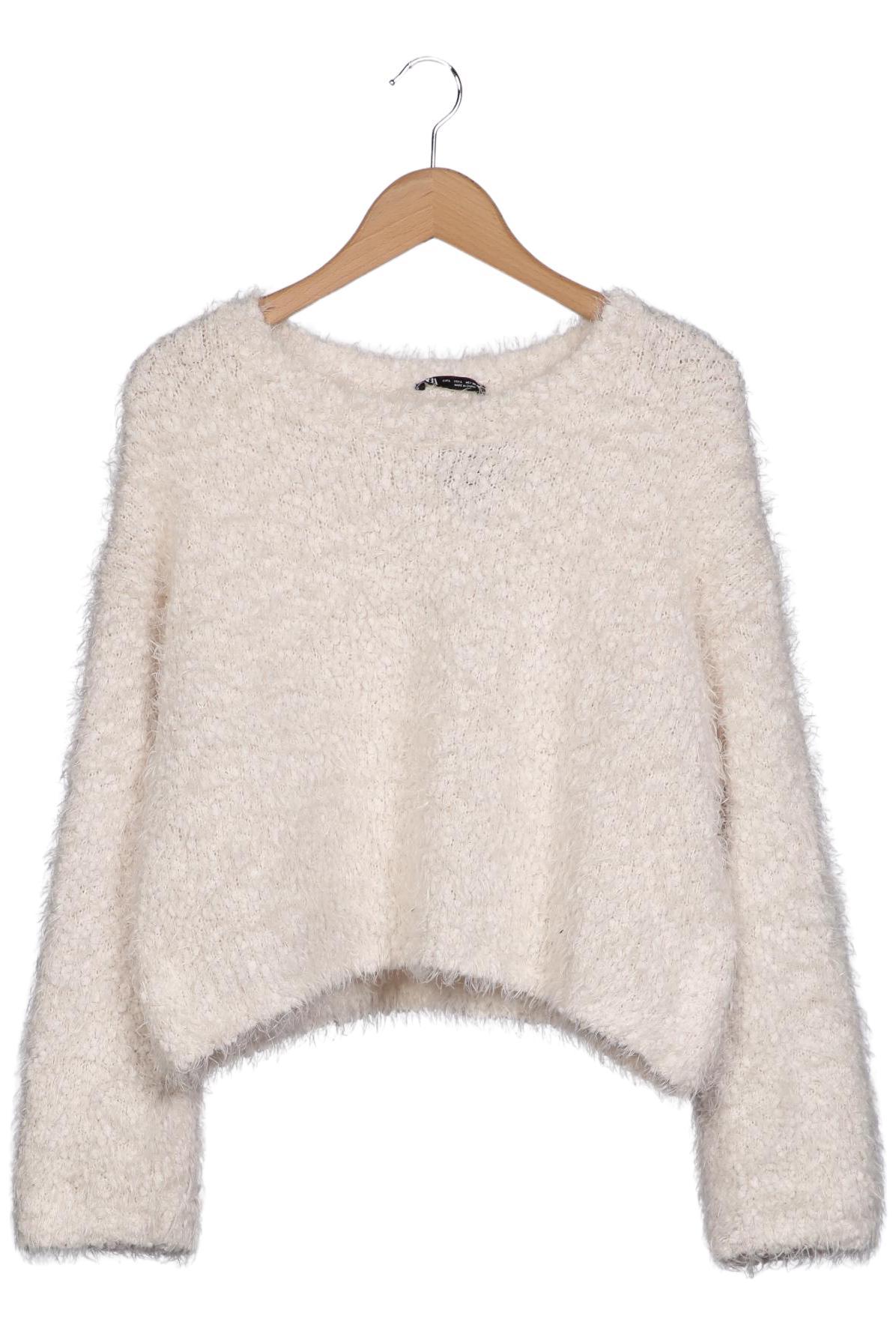 

Zara Damen Pullover, cremeweiß, Gr. 42