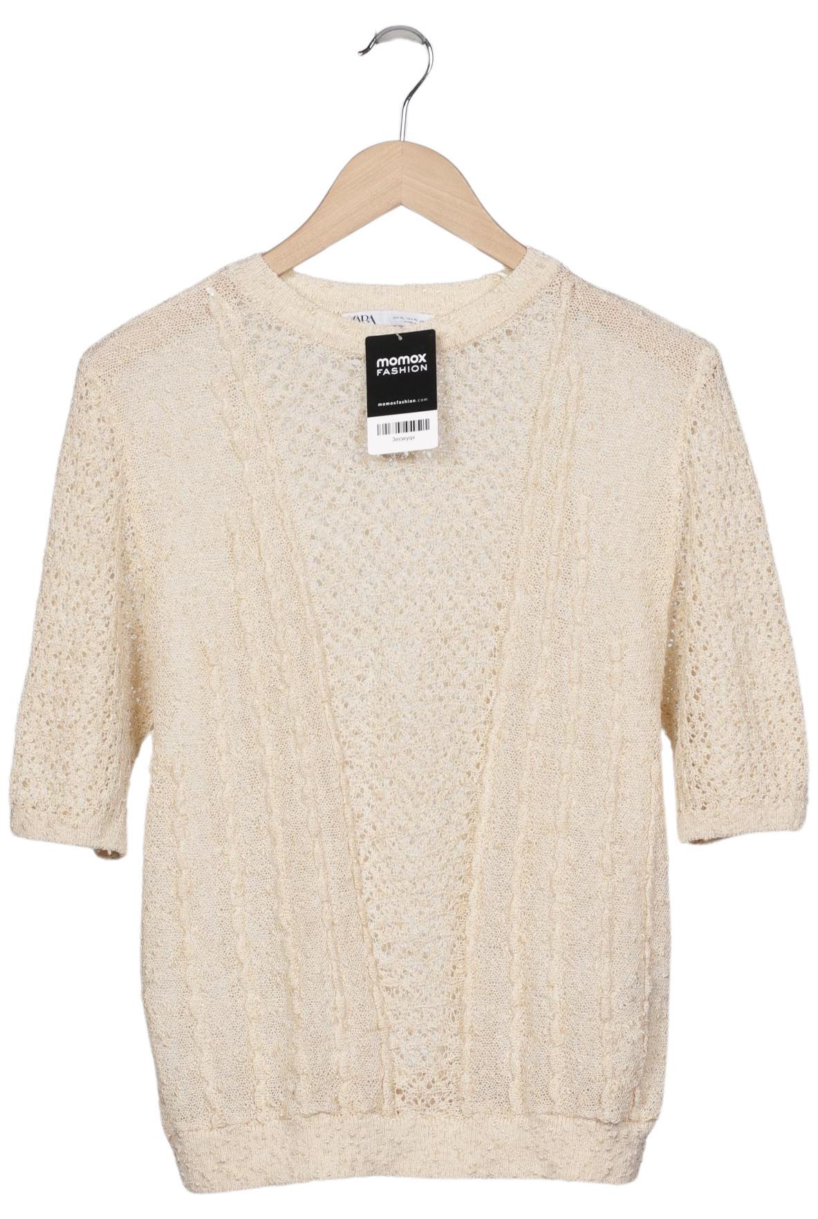 

Zara Damen Pullover, cremeweiß, Gr. 44