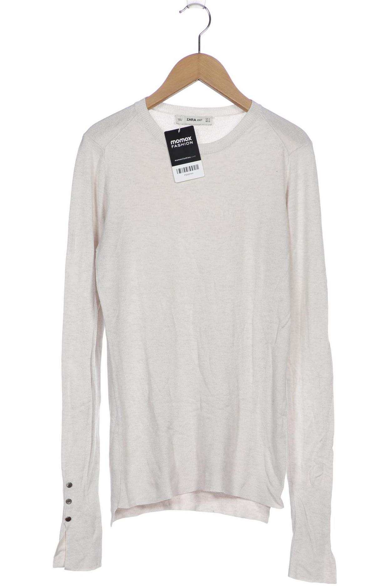 

Zara Damen Pullover, cremeweiß, Gr. 36