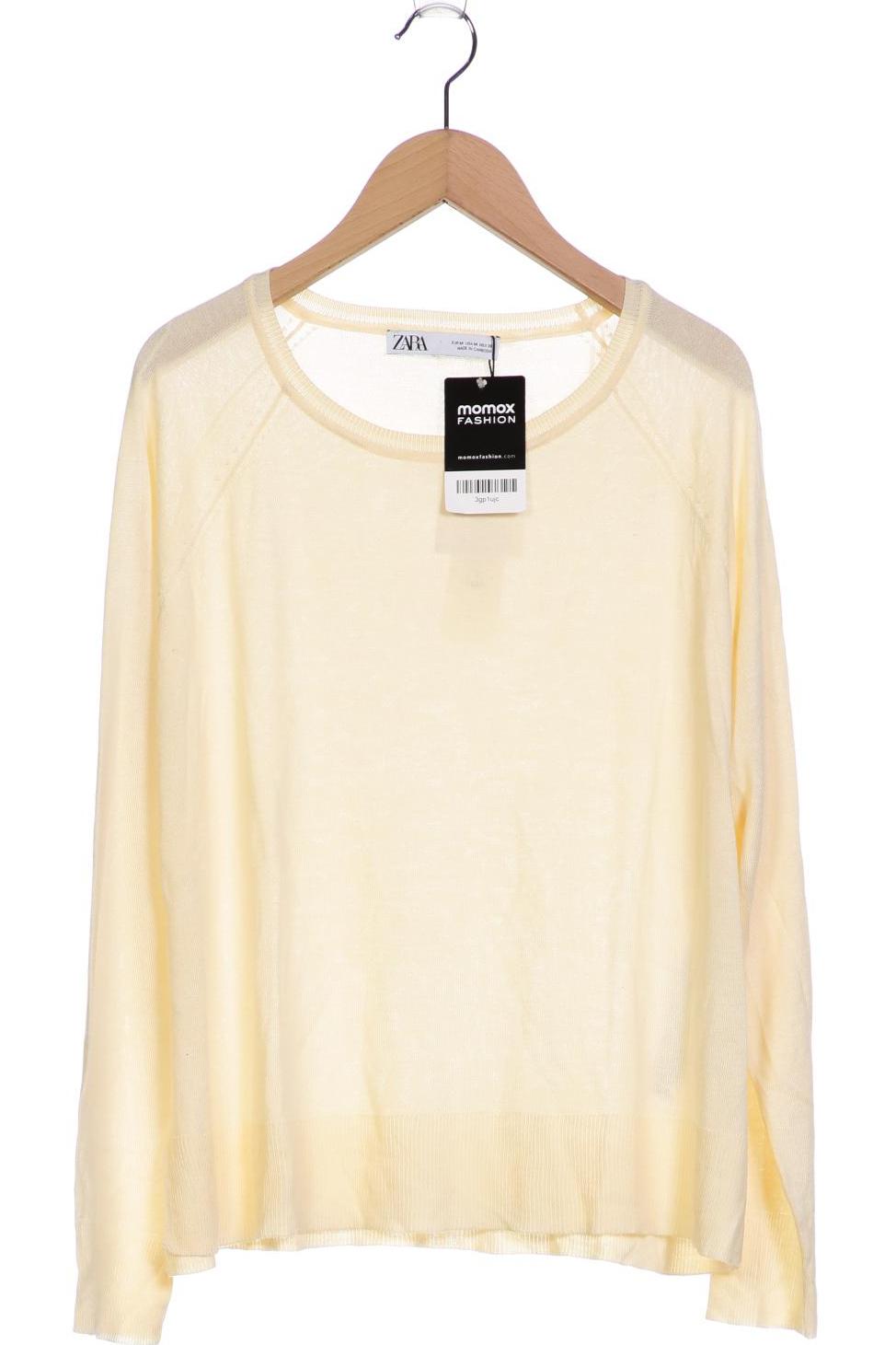 

ZARA Damen Pullover, gelb