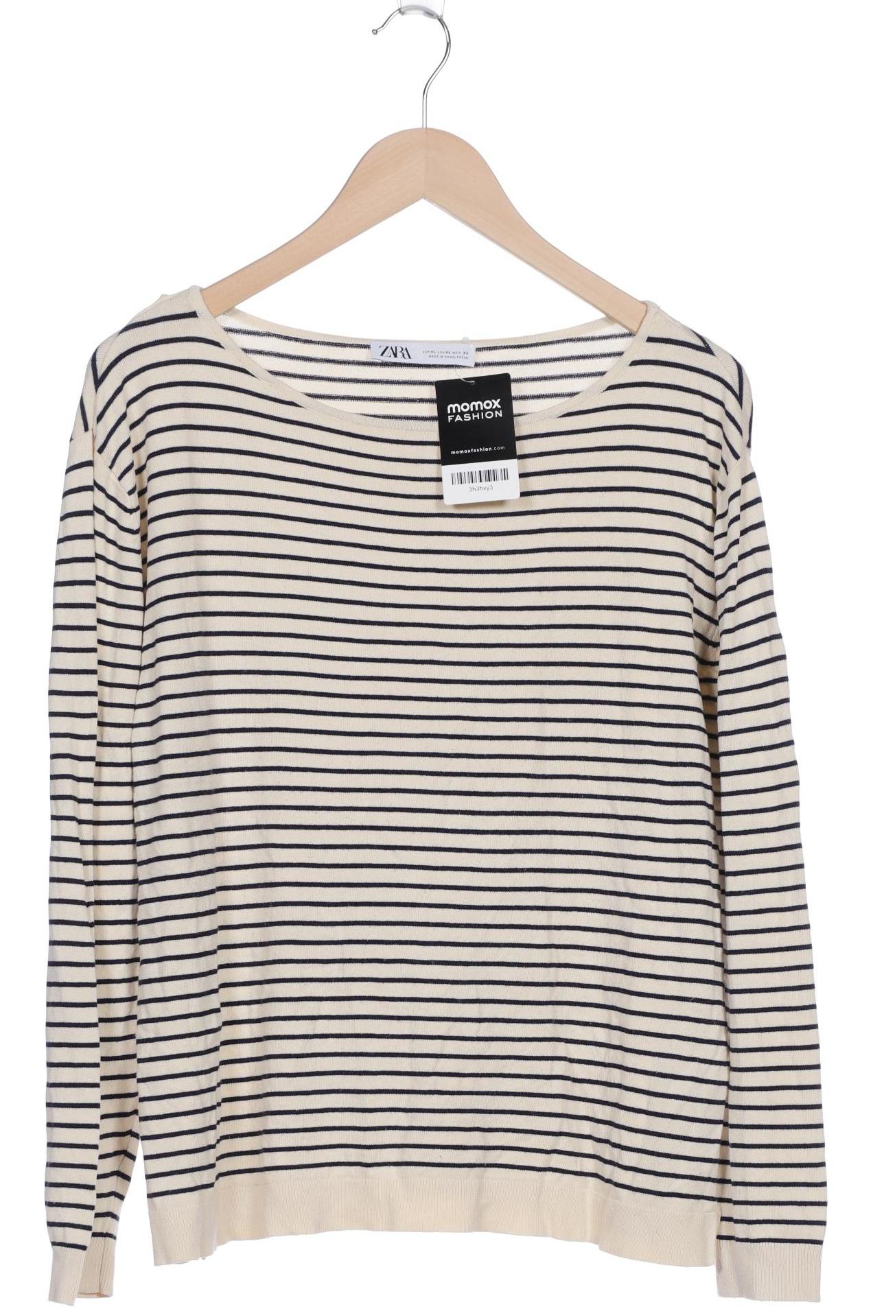 

ZARA Damen Pullover, beige