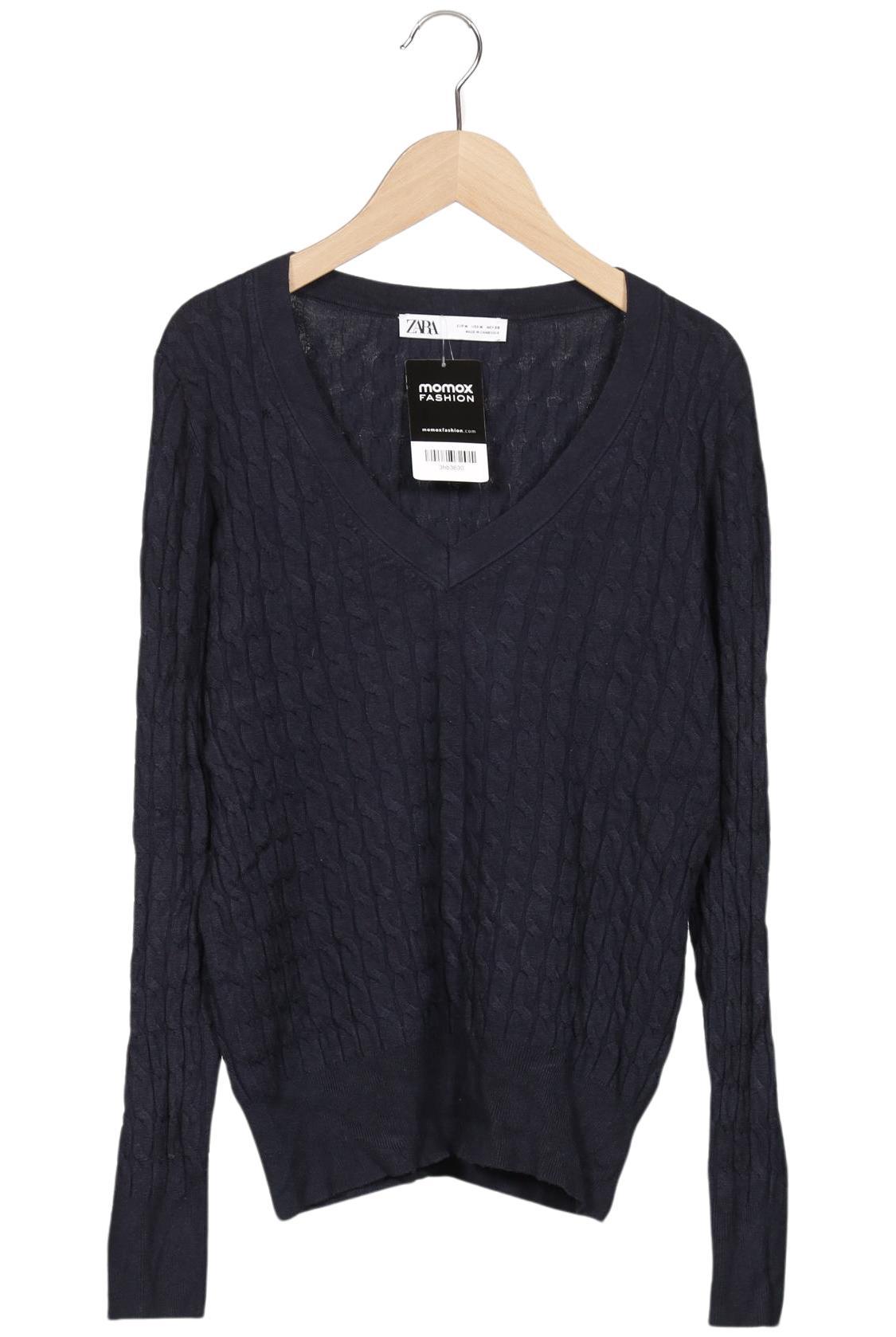 

Zara Damen Pullover, marineblau, Gr. 38