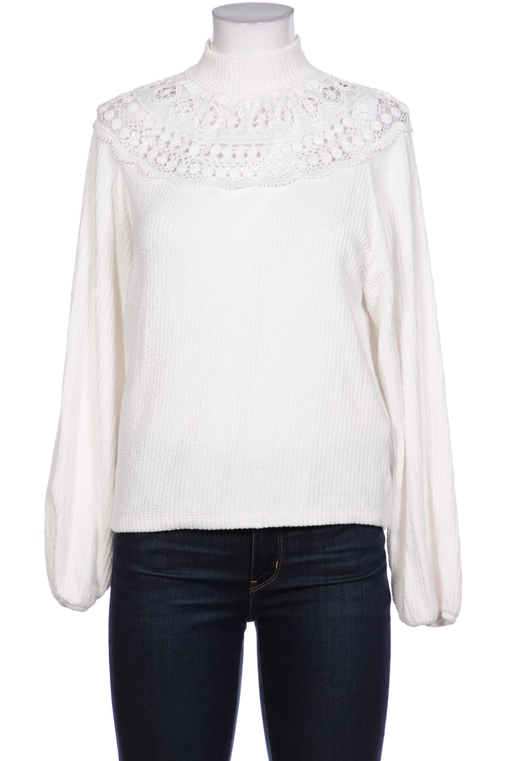 

Zara Damen Pullover, weiß, Gr. 38