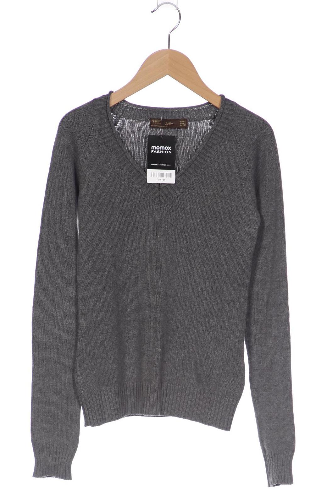 

ZARA Damen Pullover, grau