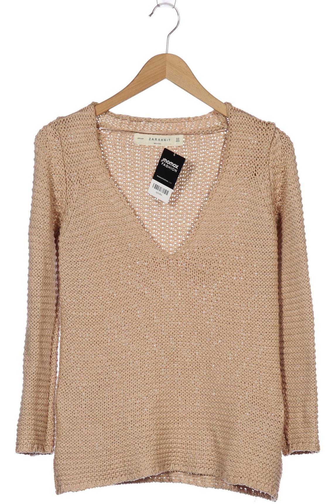 

Zara Damen Pullover, beige, Gr. 38