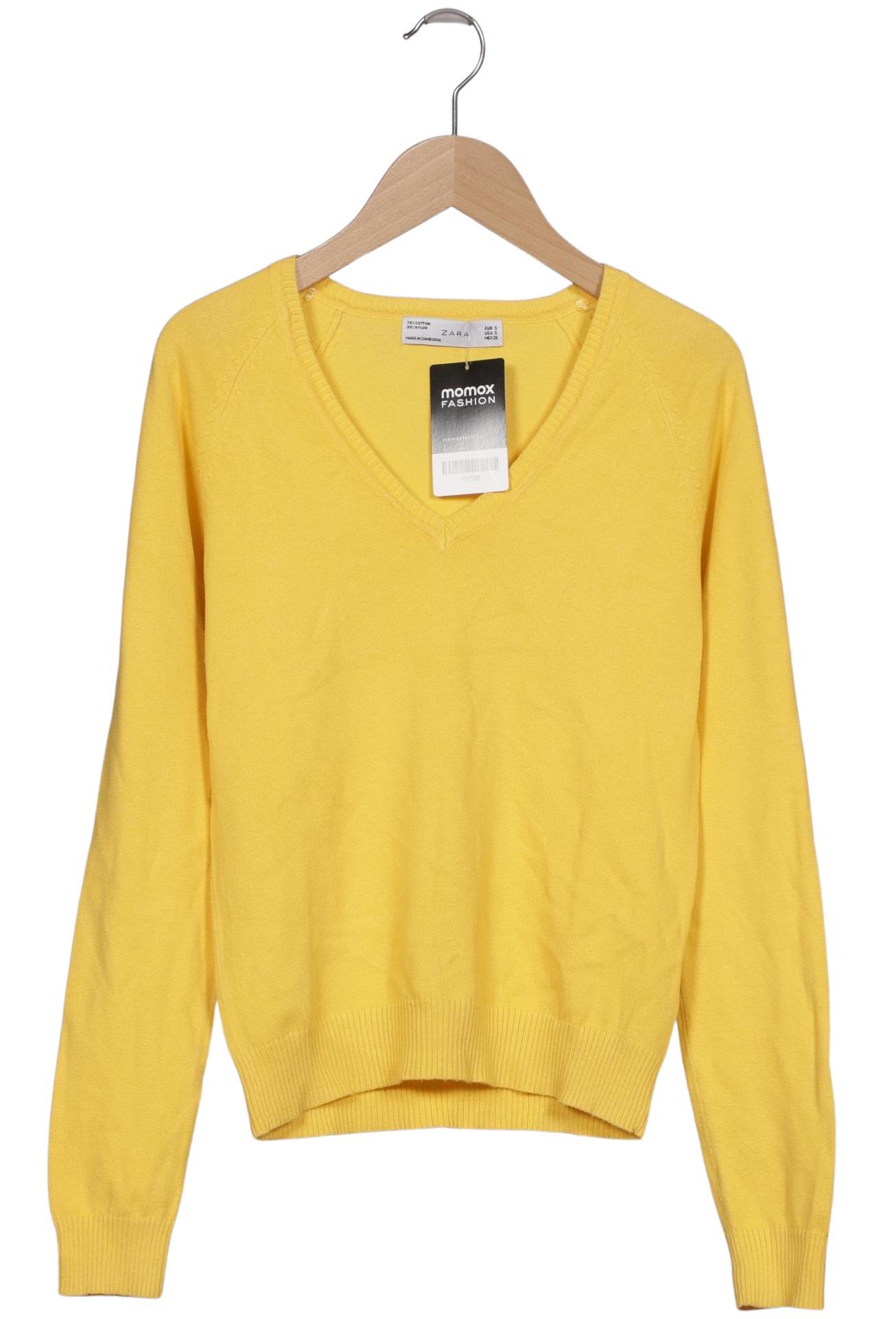 

Zara Damen Pullover, gelb, Gr. 36