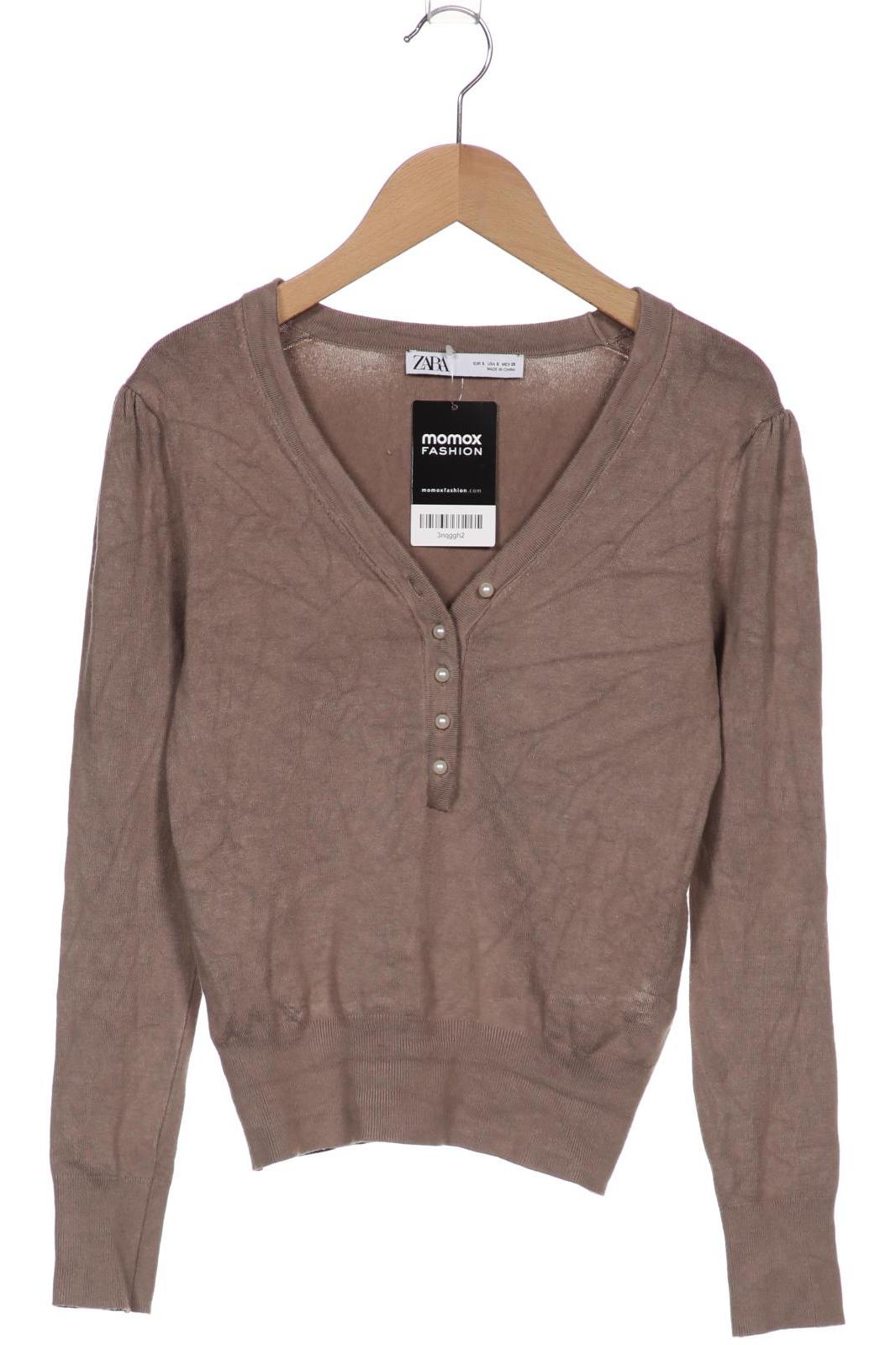 

ZARA Damen Pullover, beige