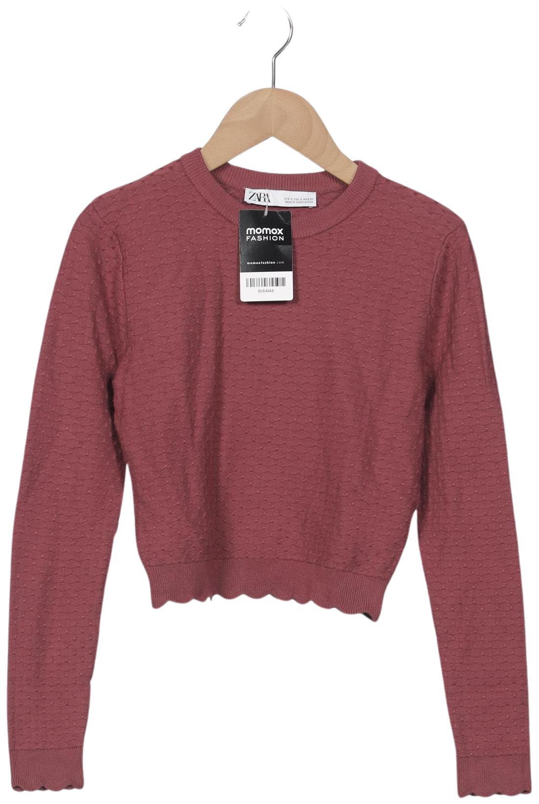 

Zara Damen Pullover, bordeaux, Gr. 36
