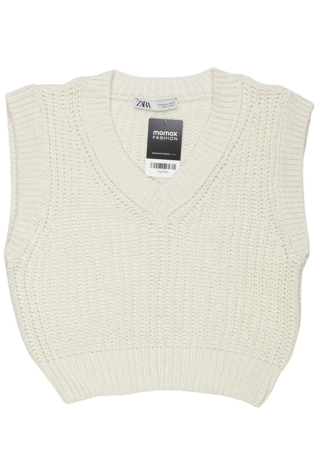 

Zara Damen Pullover, cremeweiß, Gr. 38