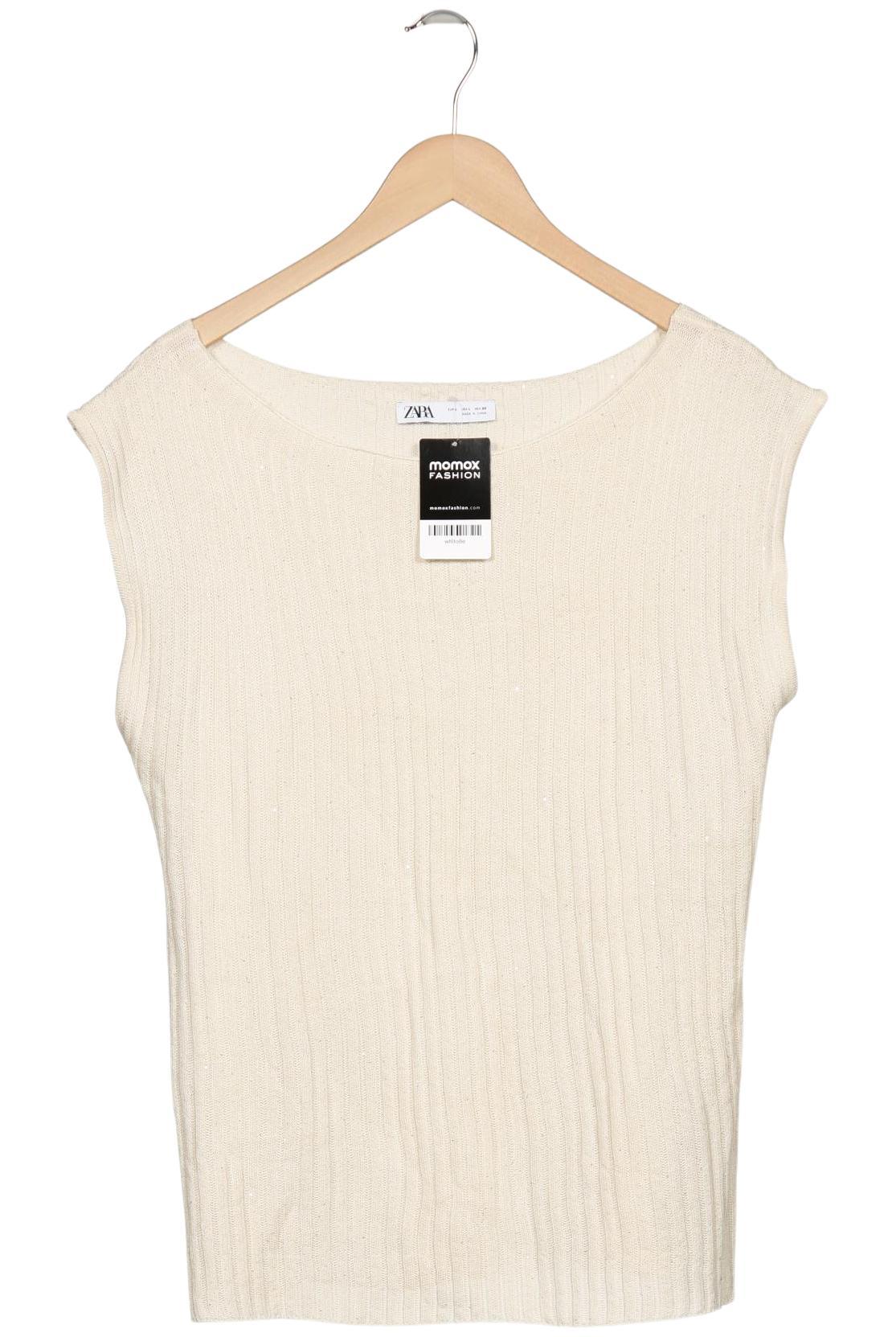 

Zara Damen Pullover, cremeweiß, Gr. 42