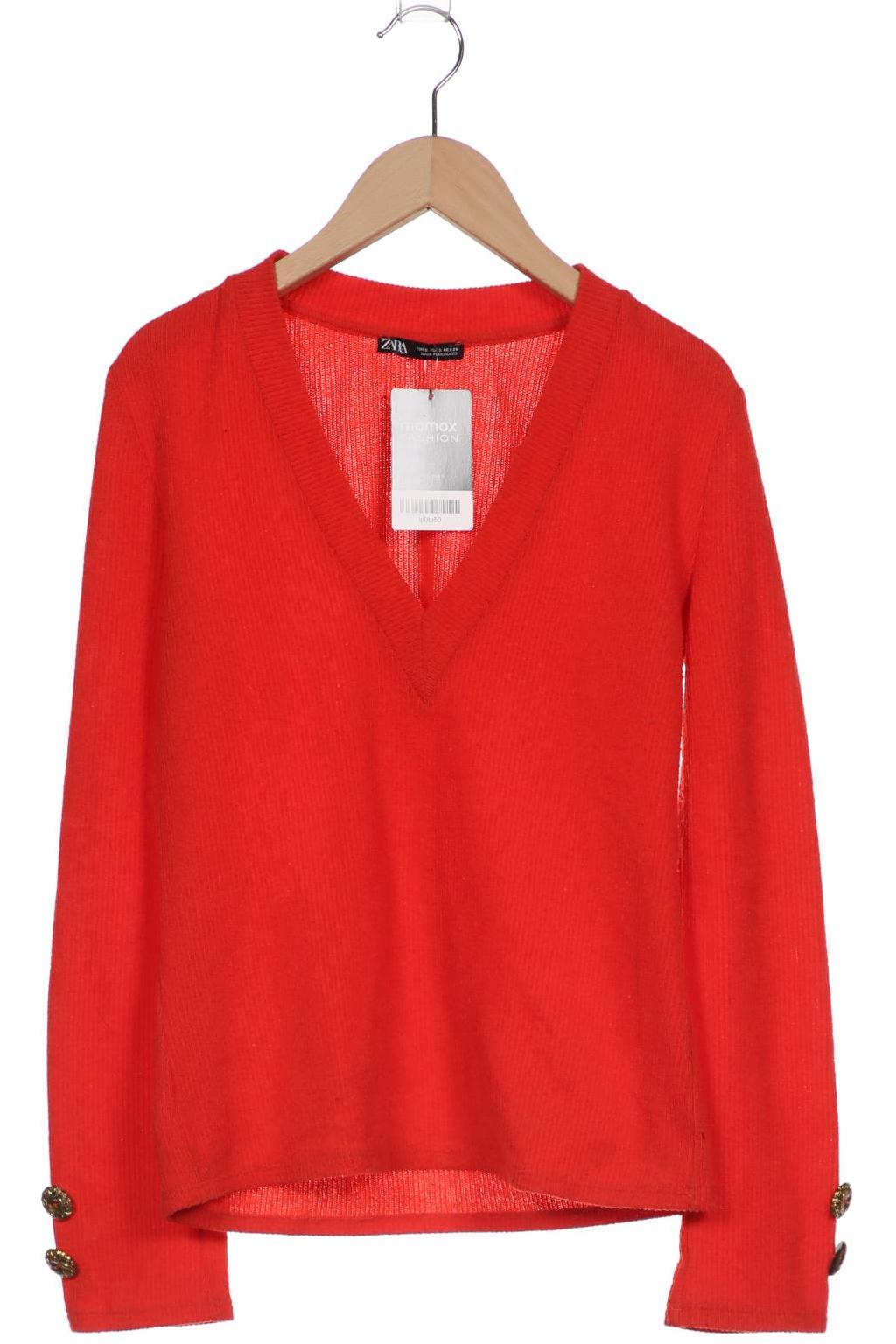 

ZARA Damen Pullover, rot