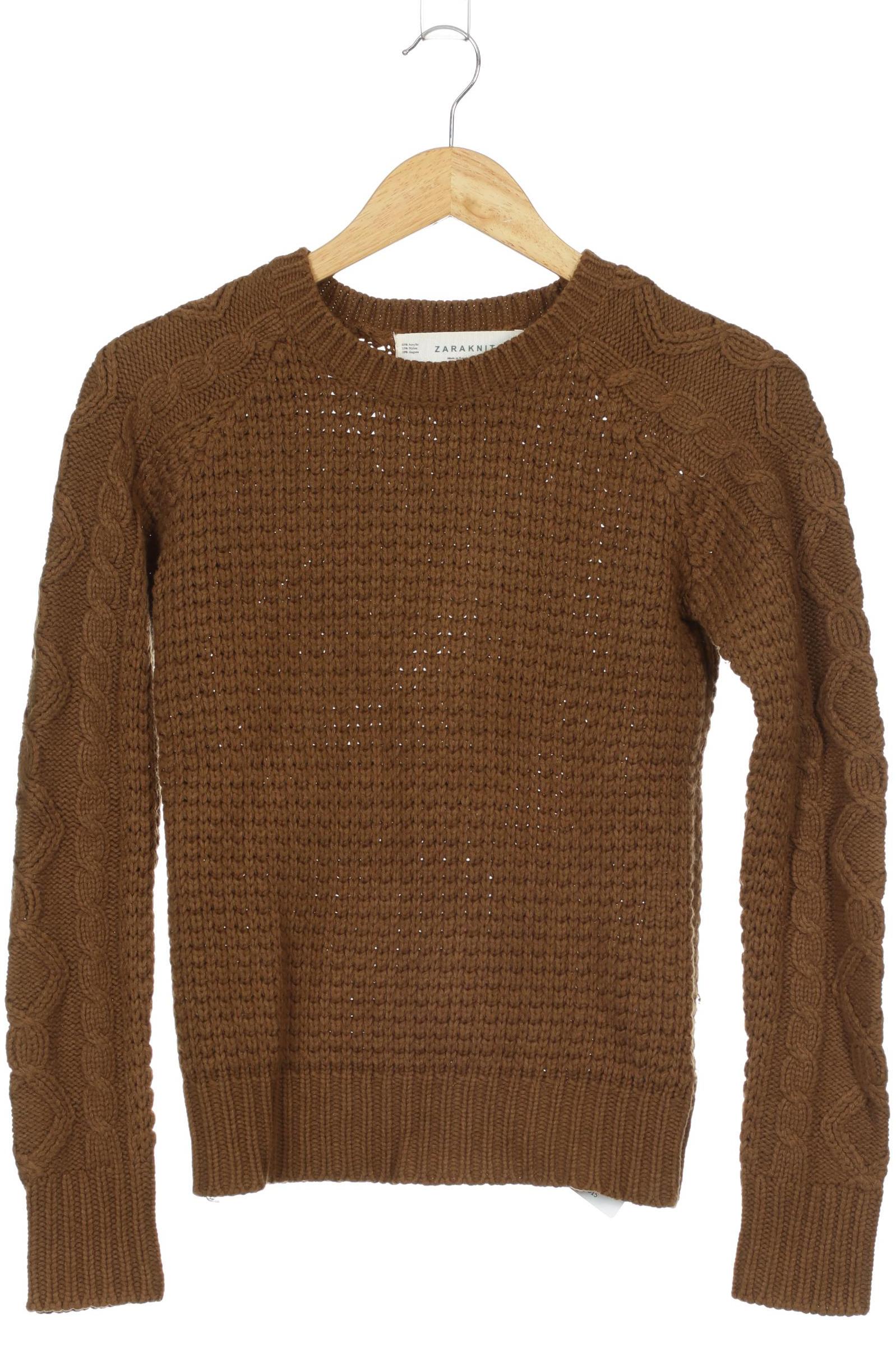 

Zara Damen Pullover, braun, Gr. 36
