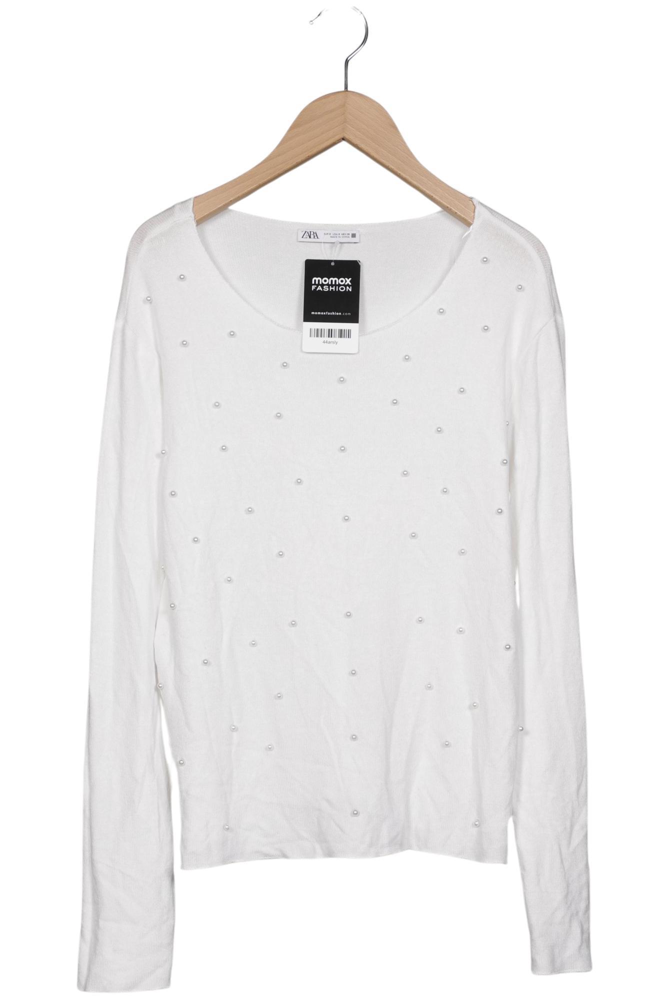 

Zara Damen Pullover, weiß, Gr. 36